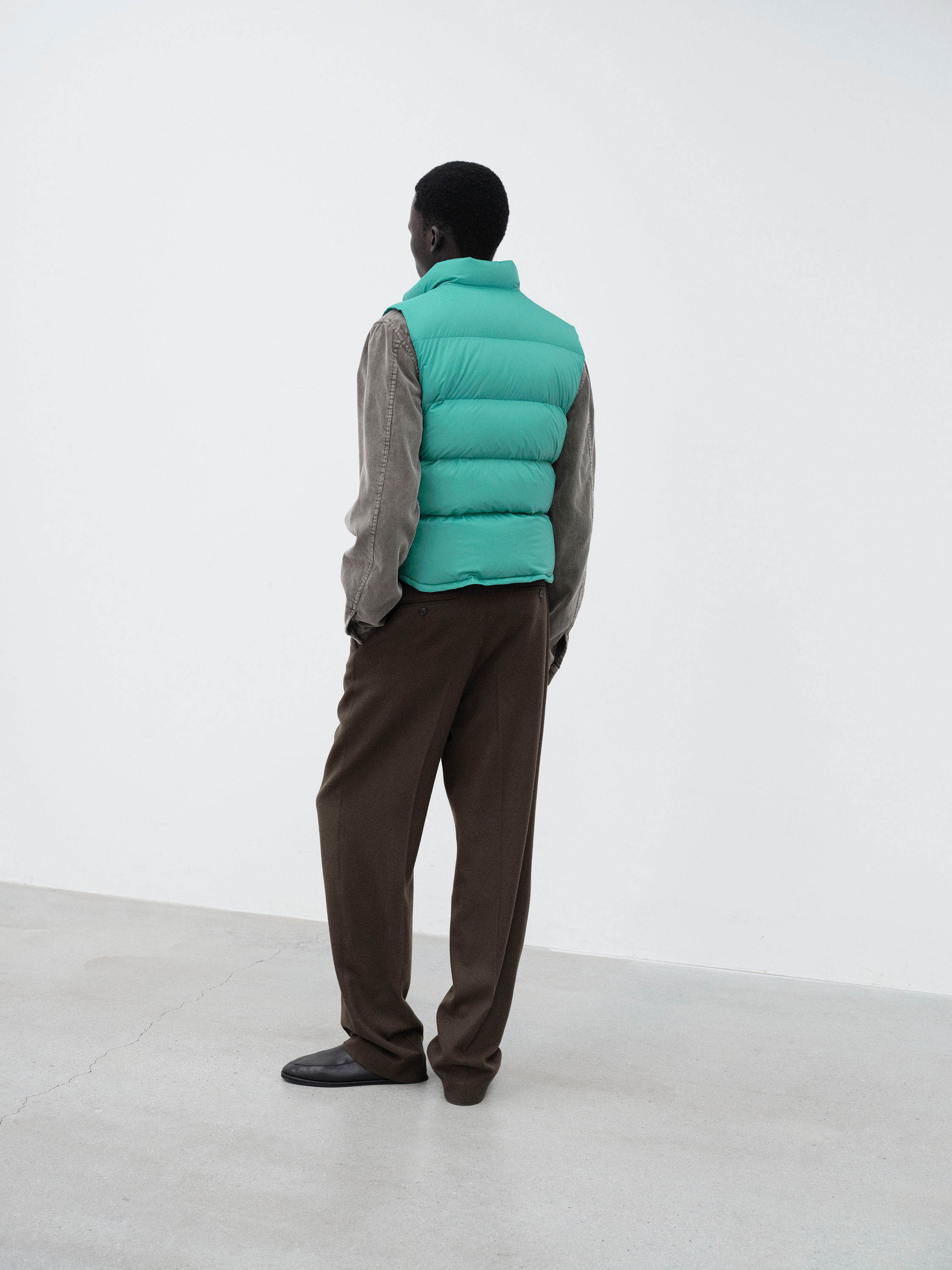 SUPER LIGHT NYLON RIPSTOP DOWN VEST 詳細画像 JADE GREEN 4