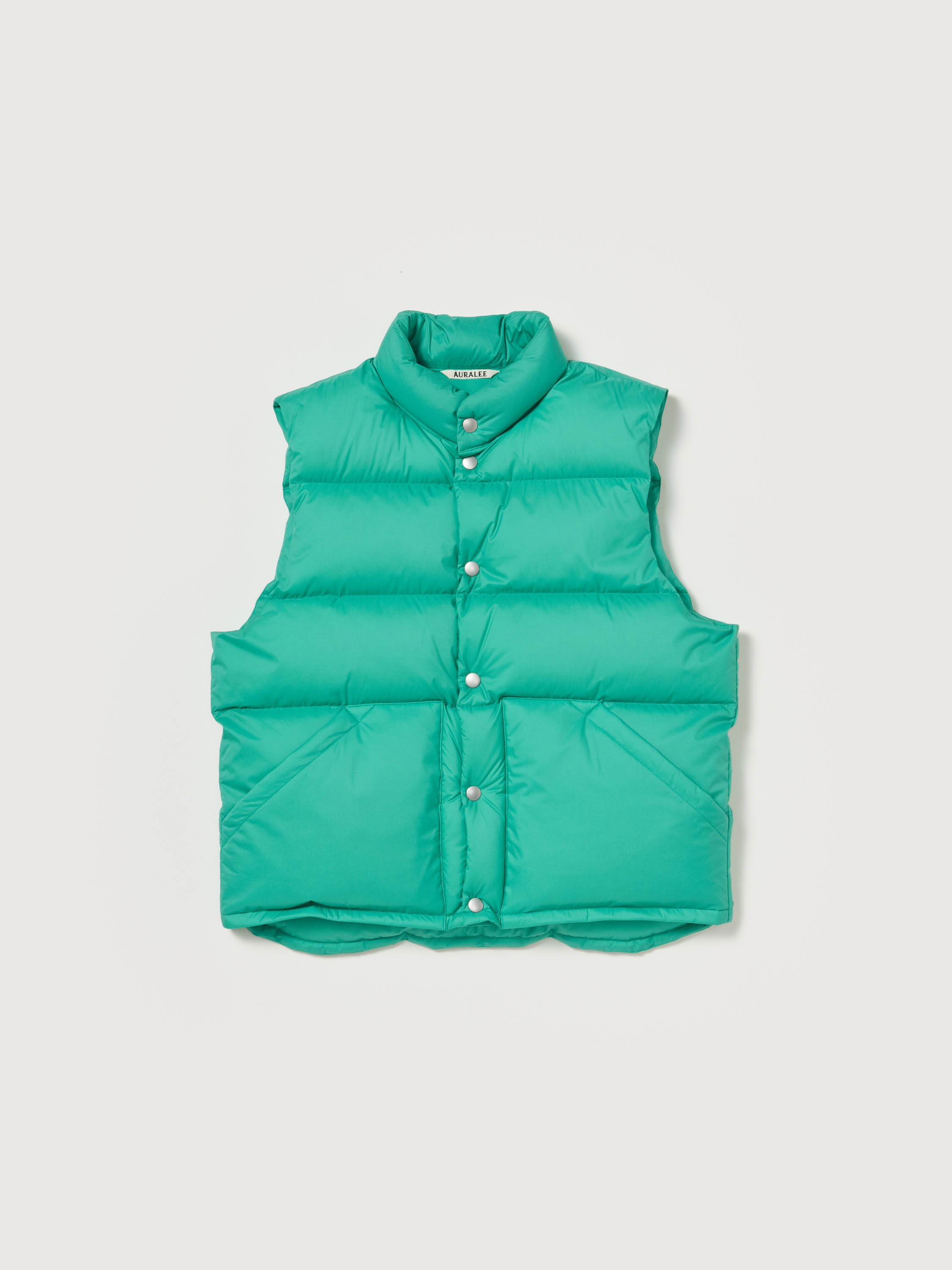 SUPER LIGHT NYLON RIPSTOP DOWN VEST 詳細画像 JADE GREEN 5
