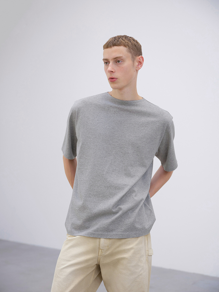 LUSTER PLAITING TEE - AURALEE Official Website