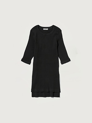 GIZA HIGH GAUGE RIB KNIT TEE