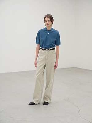 HIGH GAUGE PIQUE POLO
