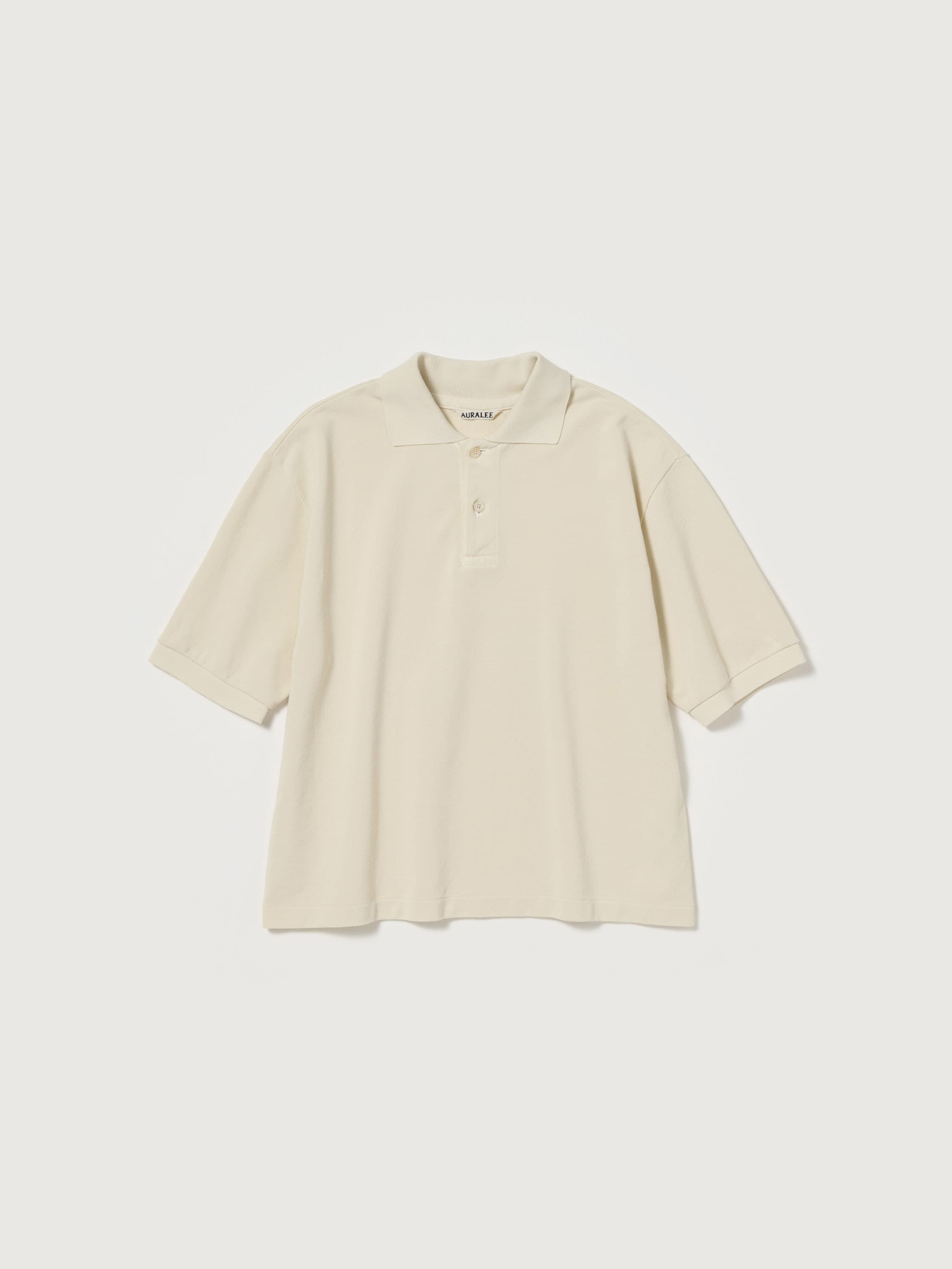 HIGH GAUGE PIQUE POLO 詳細画像 IVORY 1