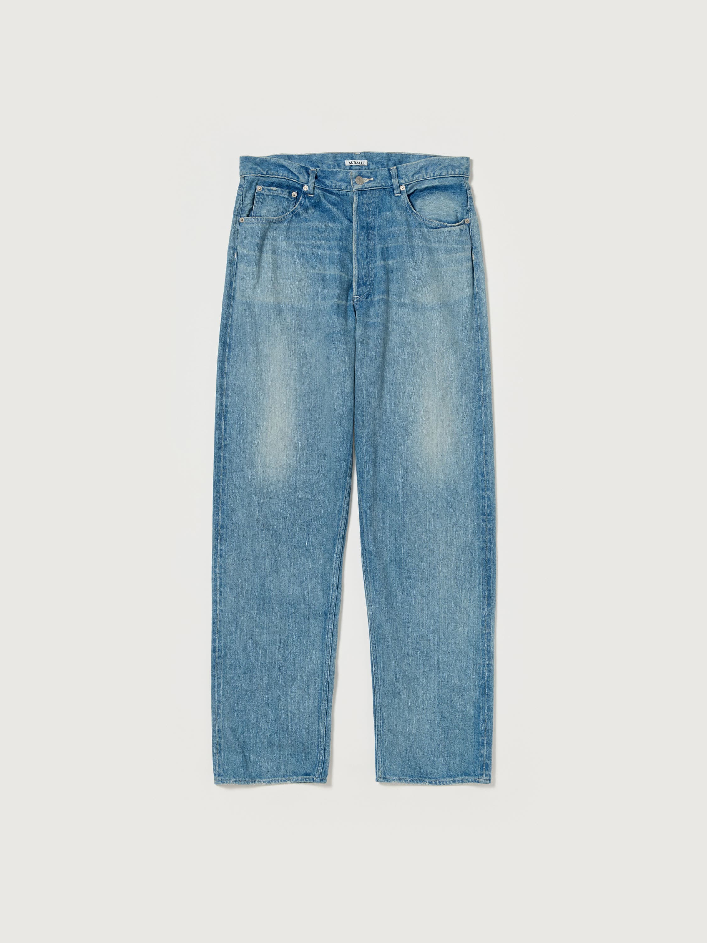 SELVEDGE FADED LIGHT DENIM WIDE PANTS 詳細画像 LIGHT INDIGO 6