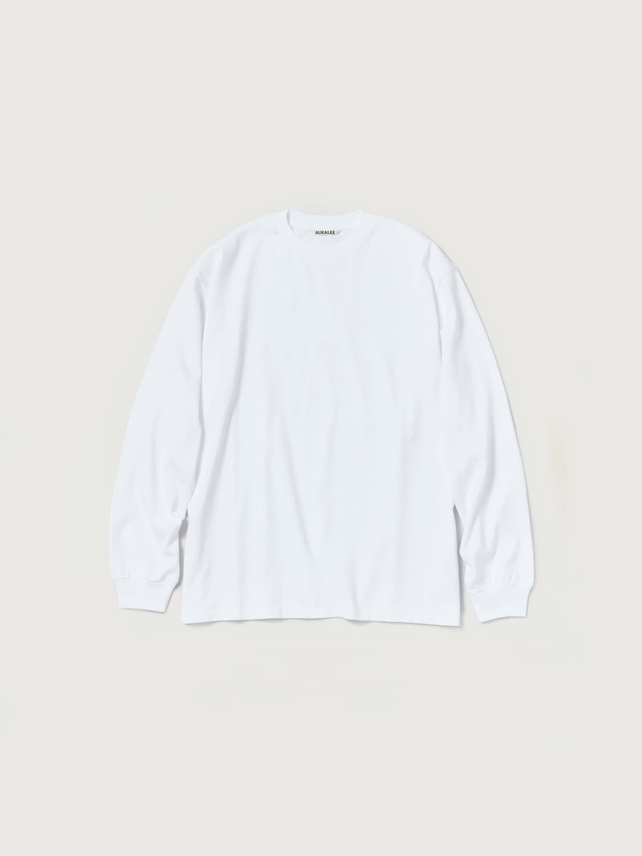 LUSTER PLAITING L/S TEE 詳細画像 WHITE 1