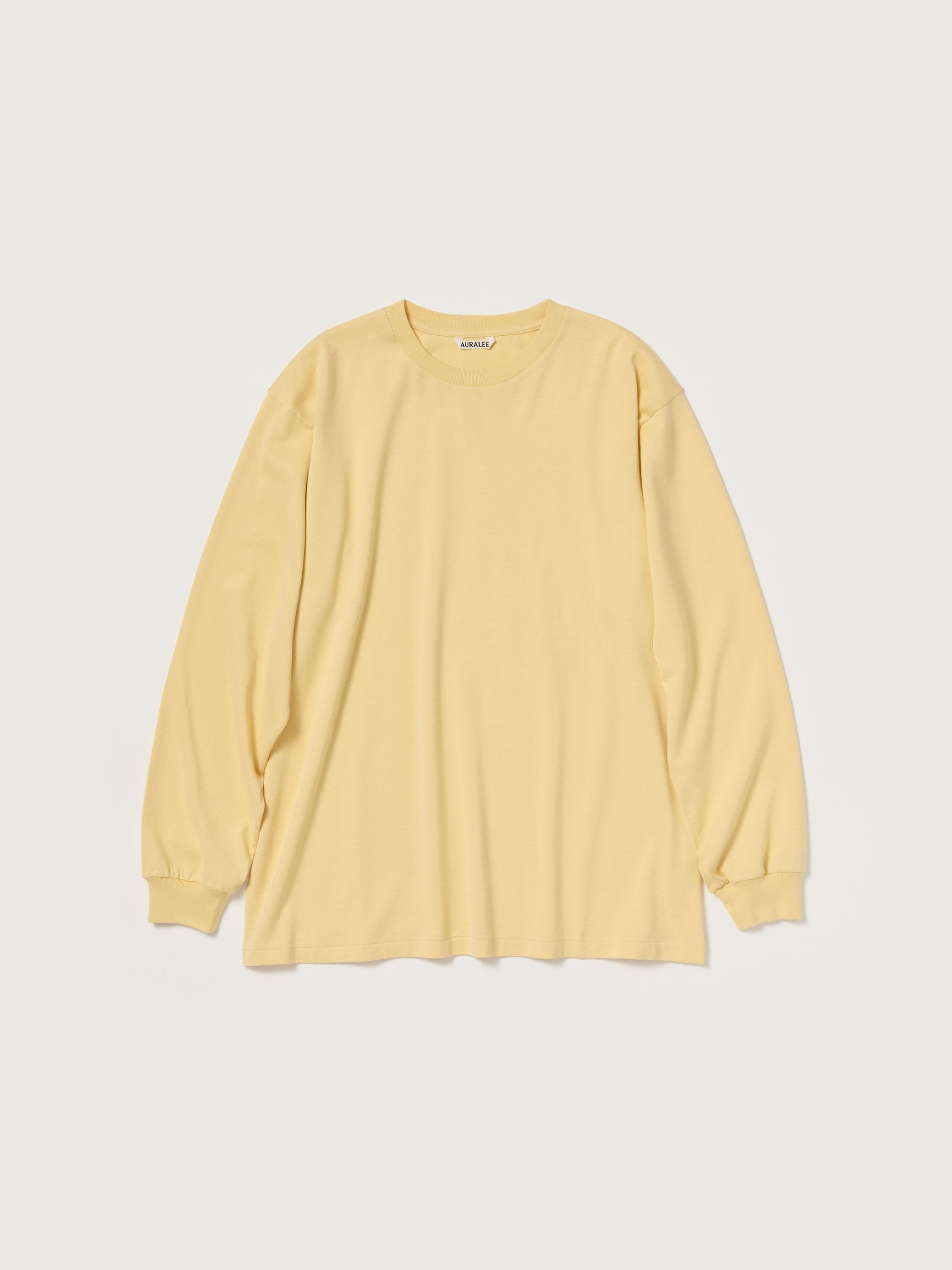 LUSTER PLAITING L/S TEE 詳細画像 YELLOW BEIGE 3