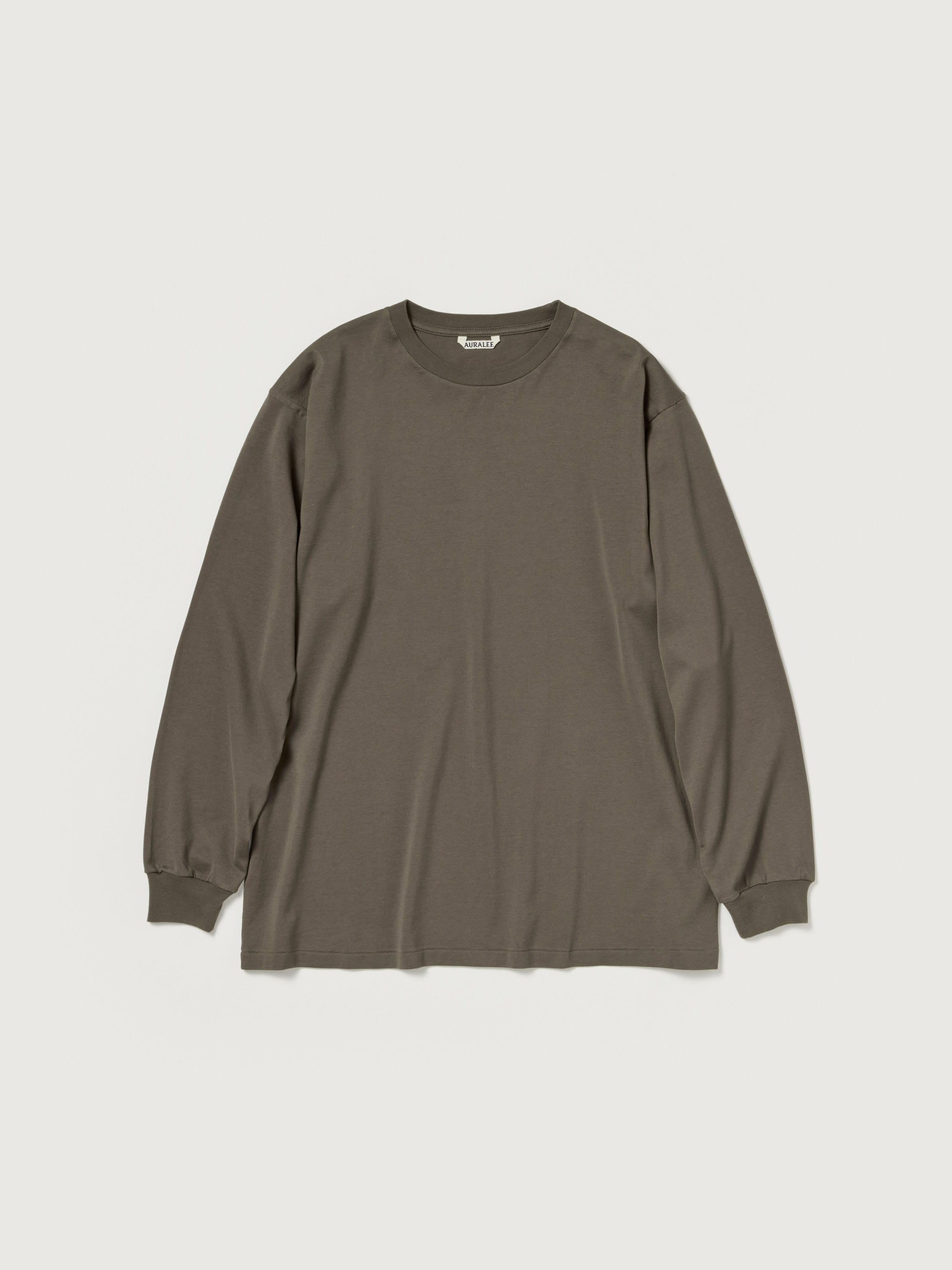 LUSTER PLAITING L/S TEE 詳細画像 KHAKI BROWN 1