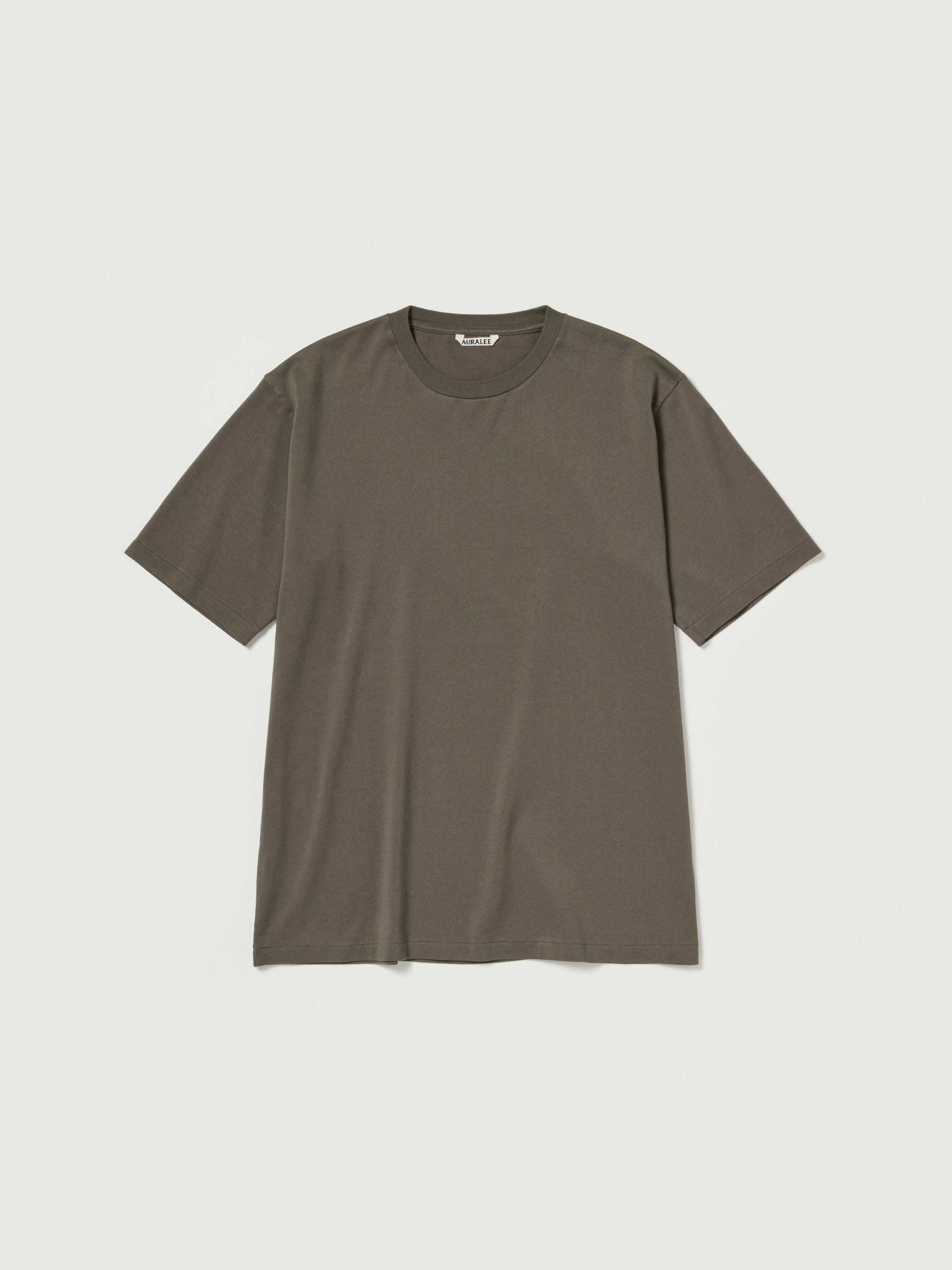 LUSTER PLAITING TEE 詳細画像 KHAKI BROWN 1