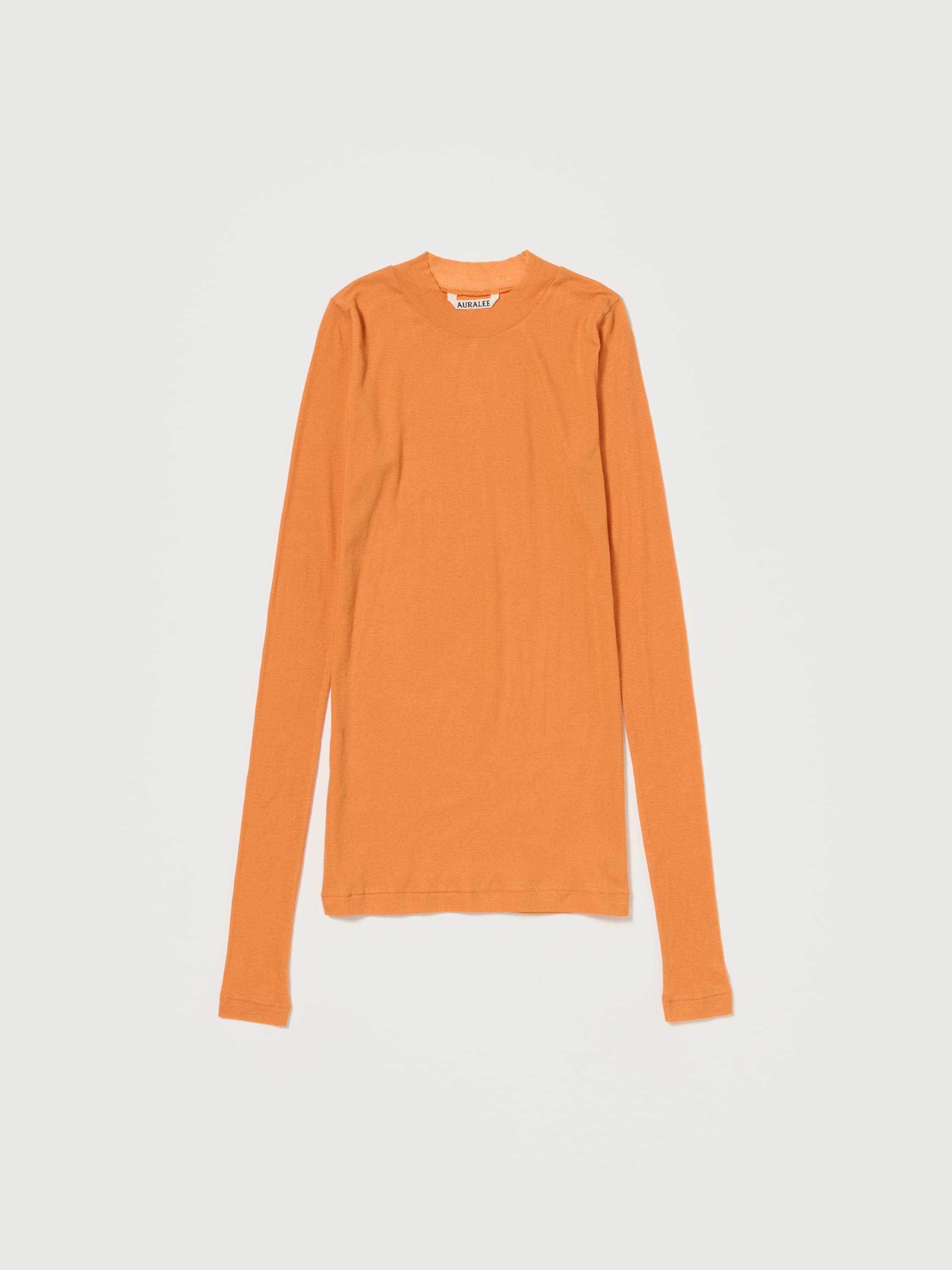 SUPER HIGH GAUGE SHEER RIB L/S TEE 詳細画像 ORANGE 1