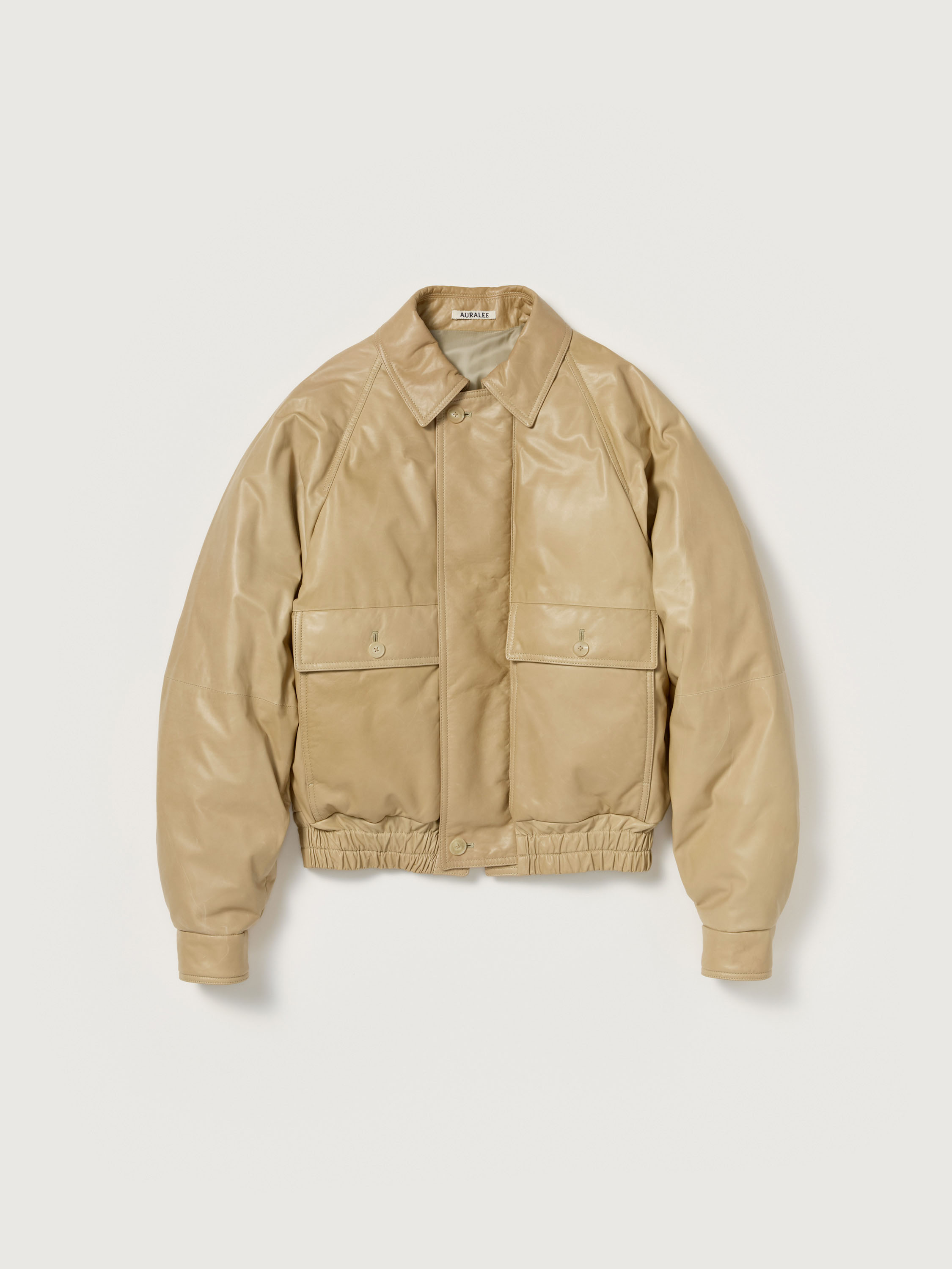 FINE CALF LEATHER DOWN BLOUSON 詳細画像 BEIGE 8