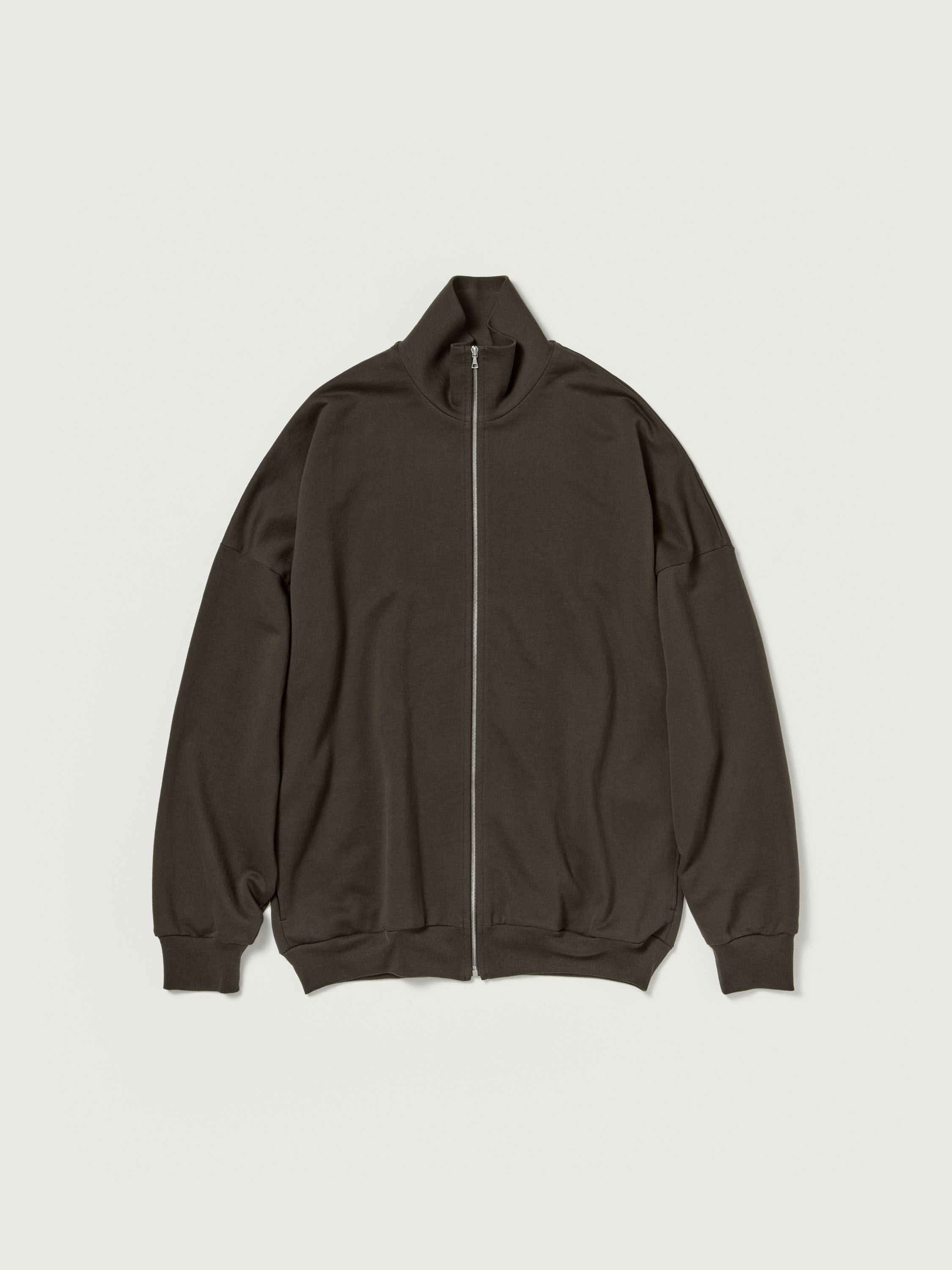 SUPER HIGH GAUGE SWEAT ZIP BLOUSON 詳細画像 DARK BROWN 1