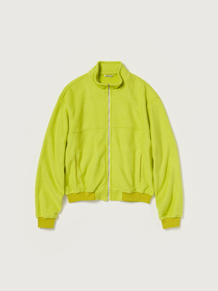 PURE SILK COMFORT FLEECE ZIP BLOUSON