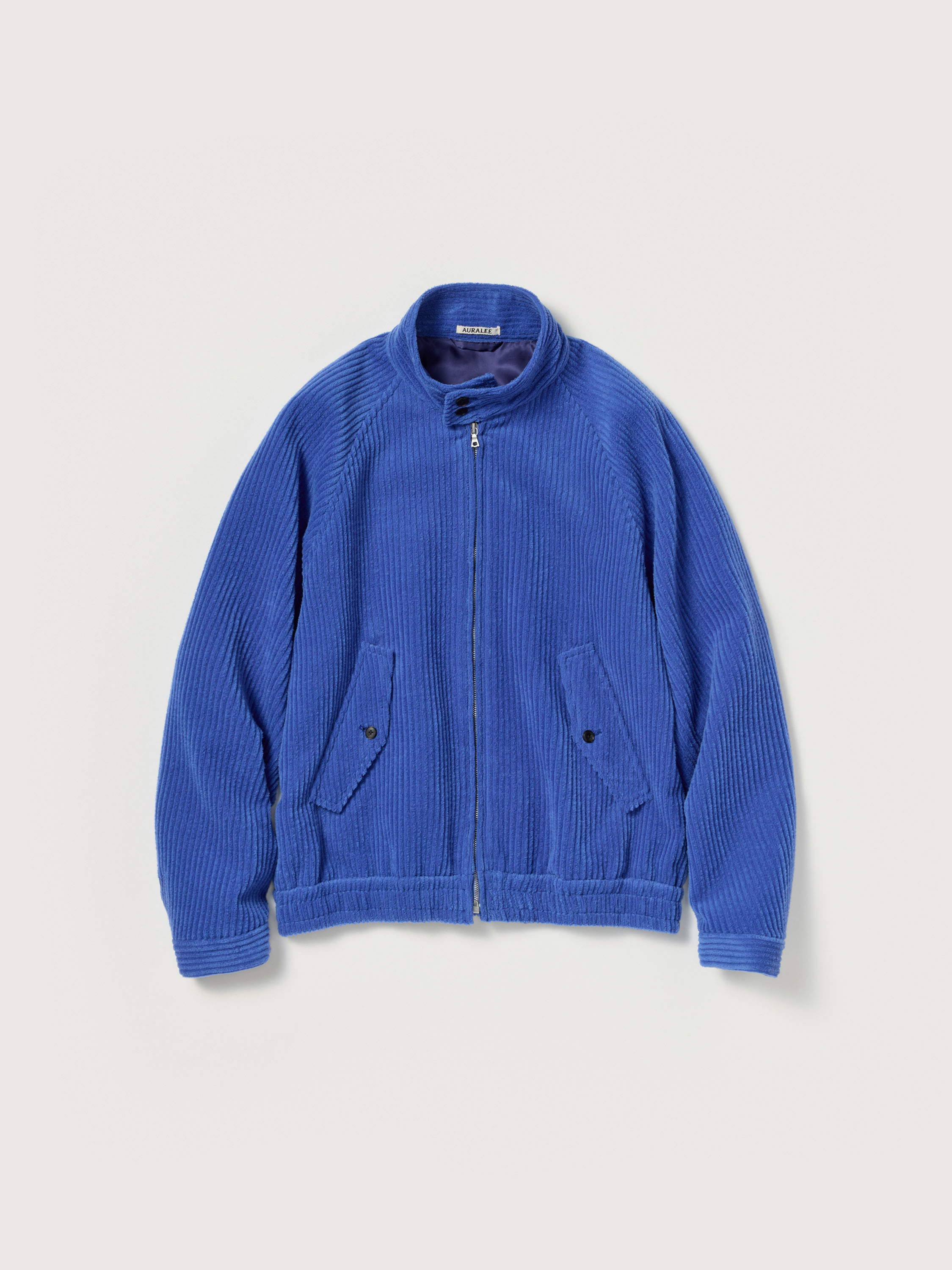 WOOL CASHMERE CORDUROY ZIP BLOUSON 詳細画像 ROYAL BLUE 5