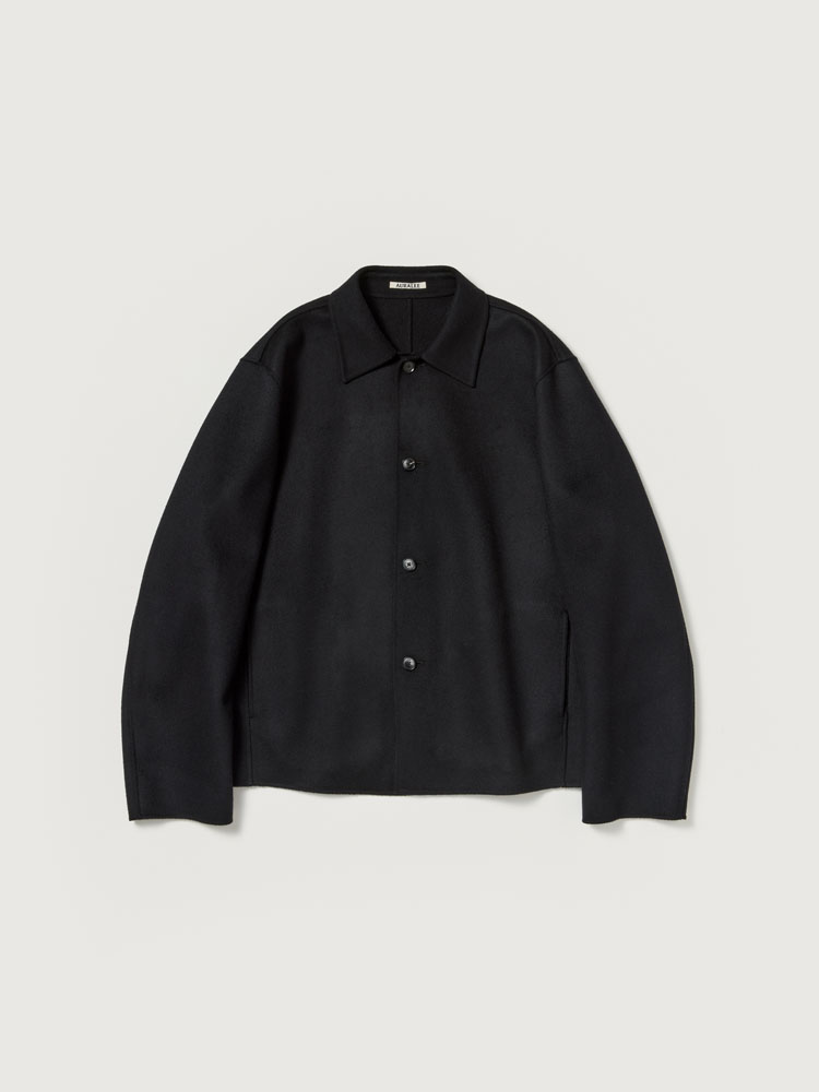 SUPER FINE WOOL MELTON HAND SEWN BLOUSON
