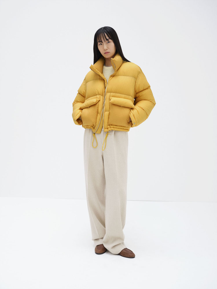 SUPER LIGHT NYLON RIPSTOP DOWN BLOUSON