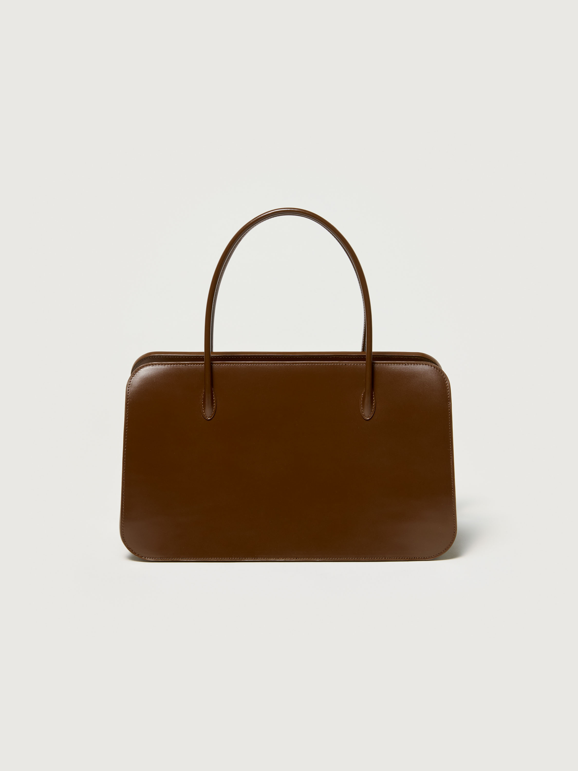 LEATHER TOTE BAG - M MADE BY AETA 詳細画像 BROWN 1