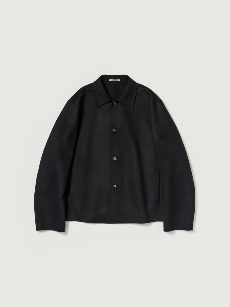SUPER FINE WOOL MELTON HAND SEWN BLOUSON