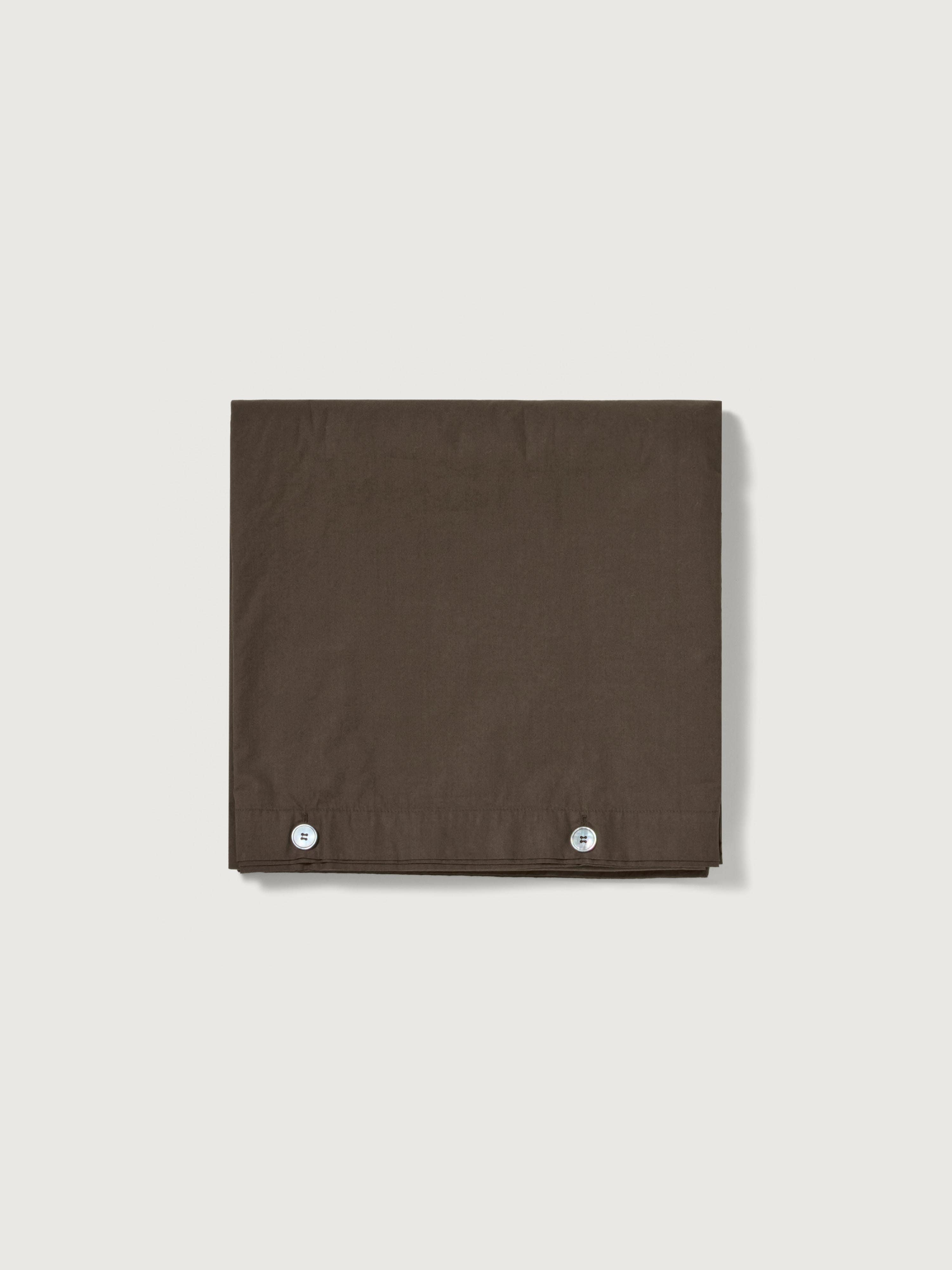 PERCALE BEDDING DUVET COVER 詳細画像 SOIL BROWN 1