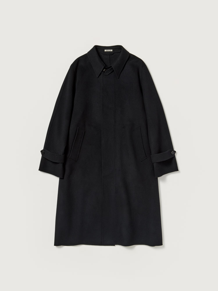SUPER FINE WOOL MELTON HAND SEWN COAT