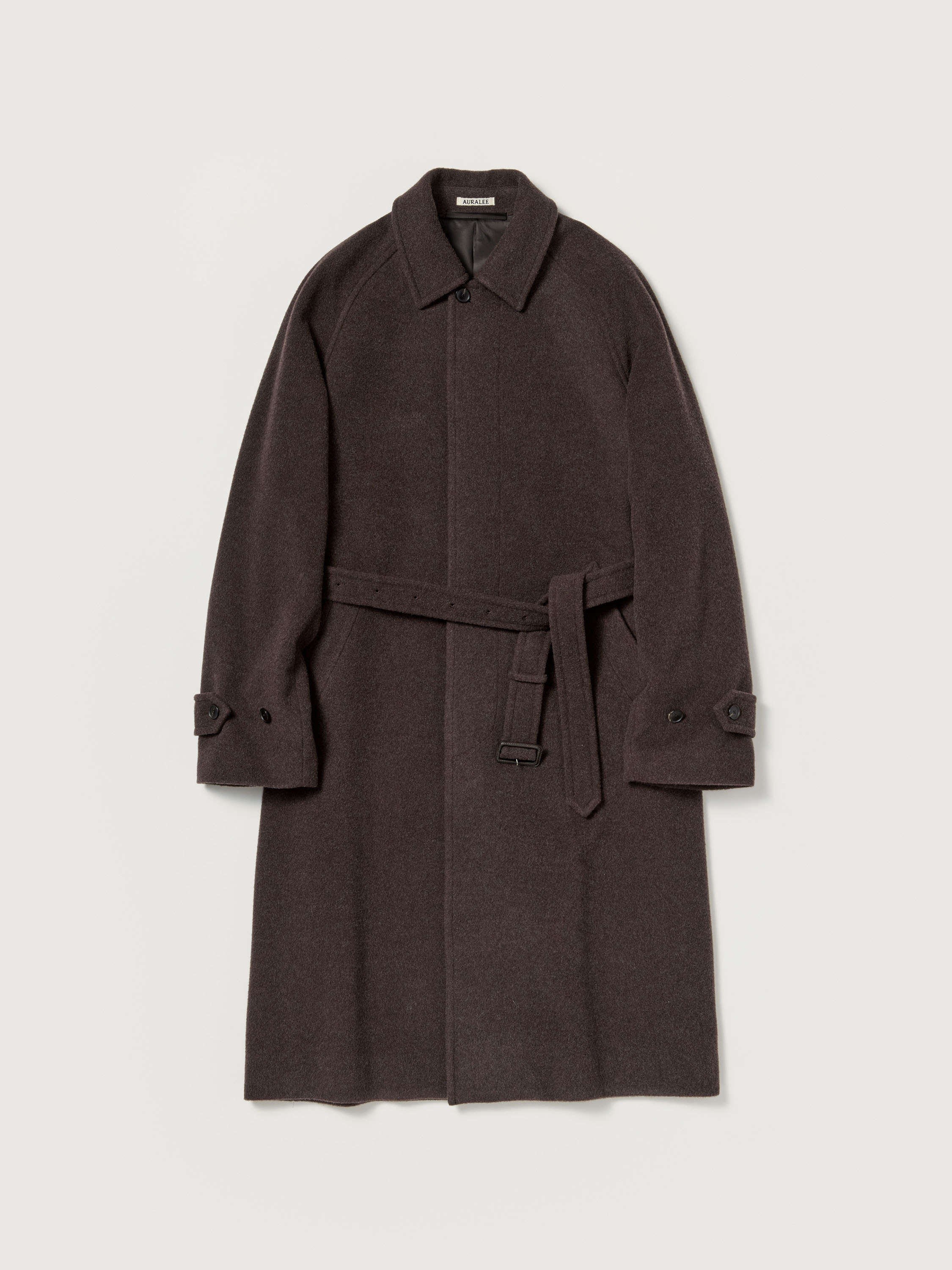 SUPER FINE WOOL MOSSER SOUTIEN COLLAR COAT 詳細画像 TOP BROWN 6