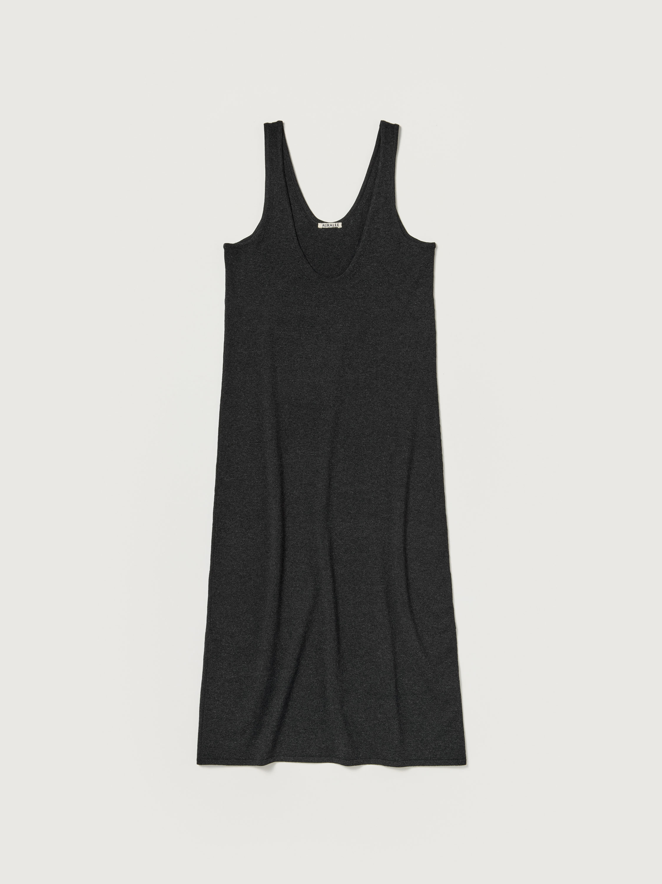 HIGH TWIST WOOL KNIT DRESS 詳細画像 CHARCOAL 5