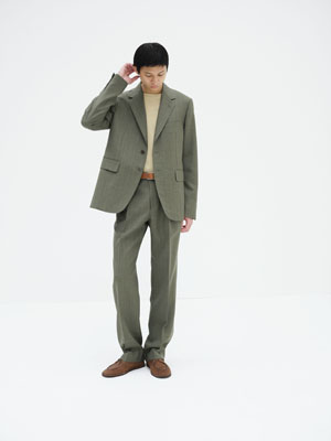 BLUEFACED WOOL JACKET