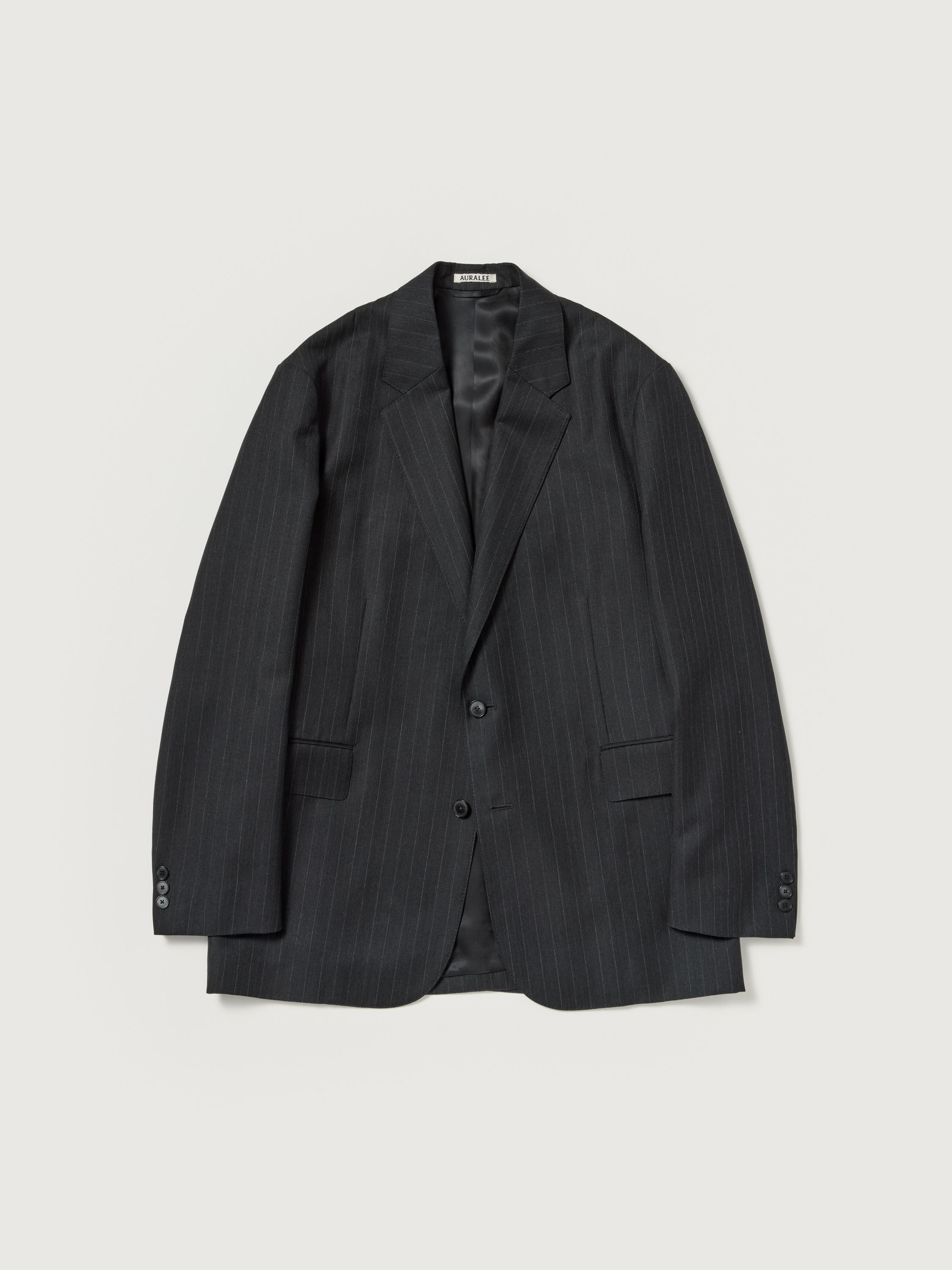 BLUEFACED WOOL JACKET 詳細画像 CHARCOAL NAVY STRIPE 5