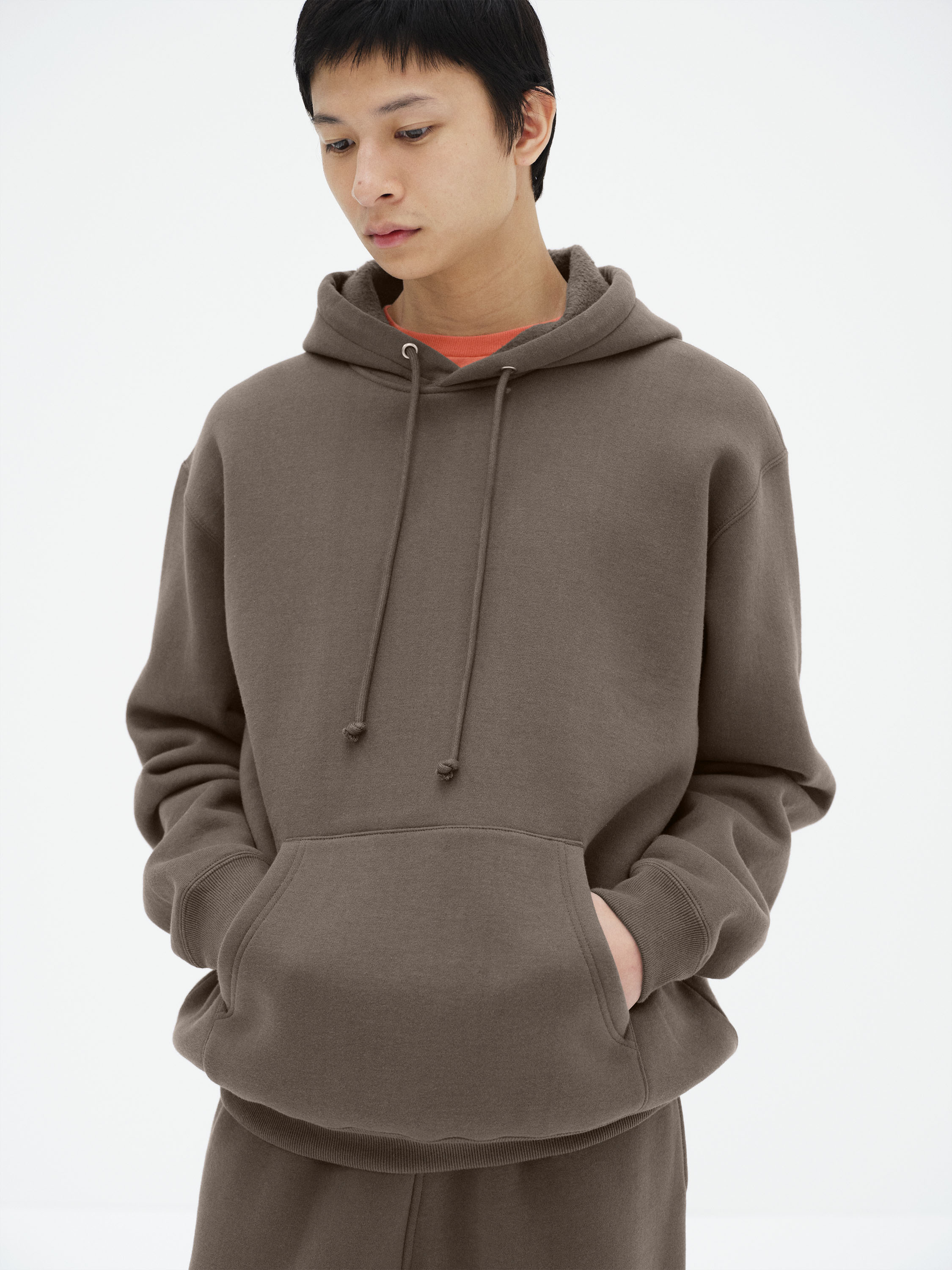 SMOOTH SOFT SWEAT P/O PARKA 詳細画像 DARK BROWN 2