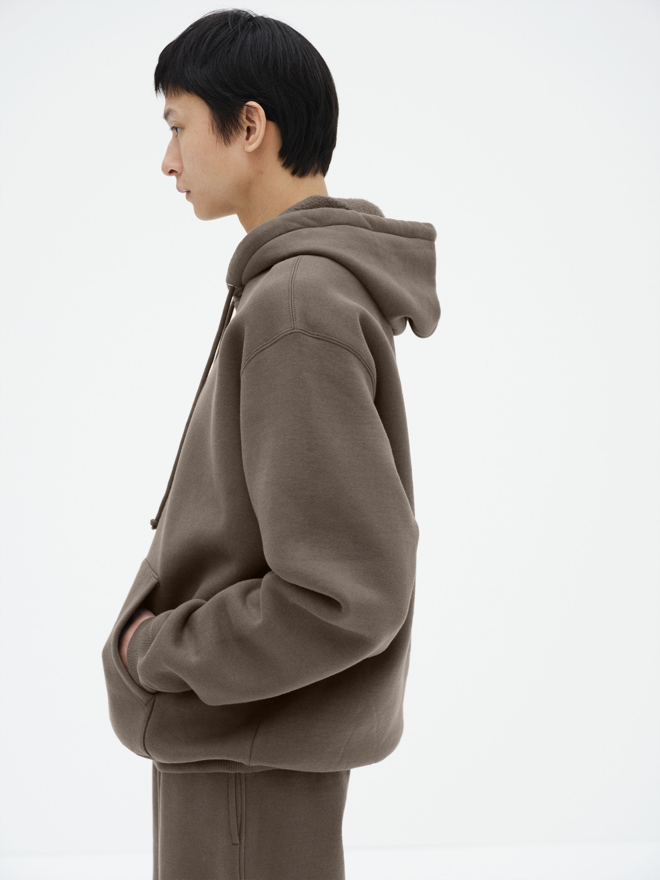 SMOOTH SOFT SWEAT P/O PARKA 詳細画像 DARK BROWN 3