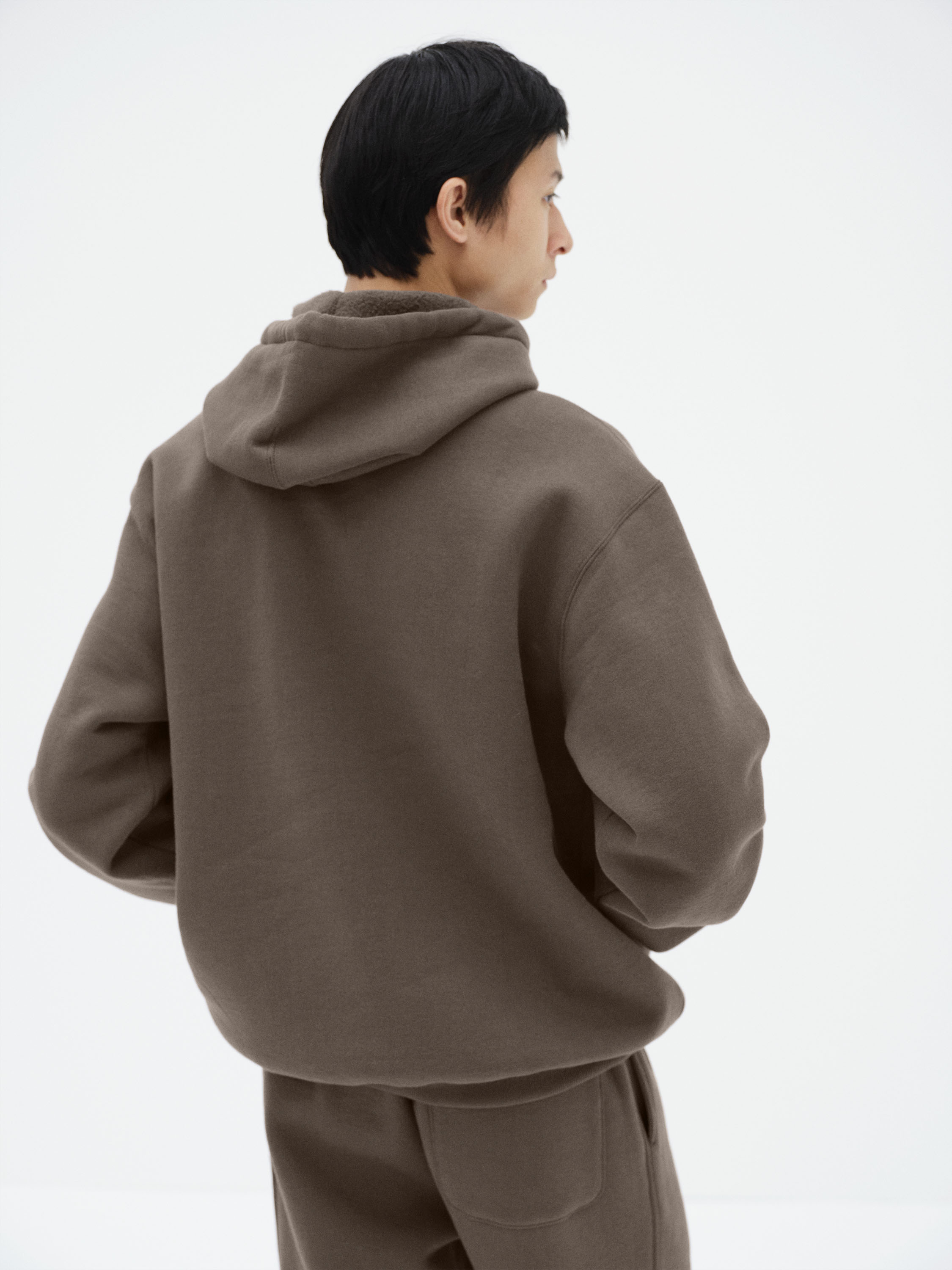 SMOOTH SOFT SWEAT P/O PARKA 詳細画像 DARK BROWN 4