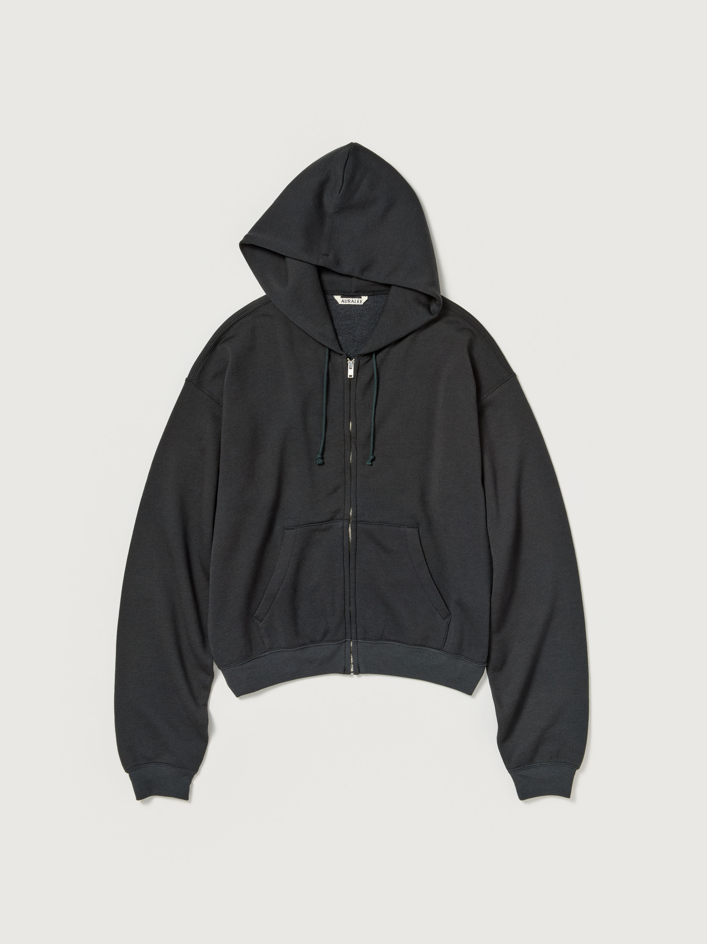 HIGH-TWIST COMPACT SWEAT ZIP PARKA 詳細画像 INK BLACK 1