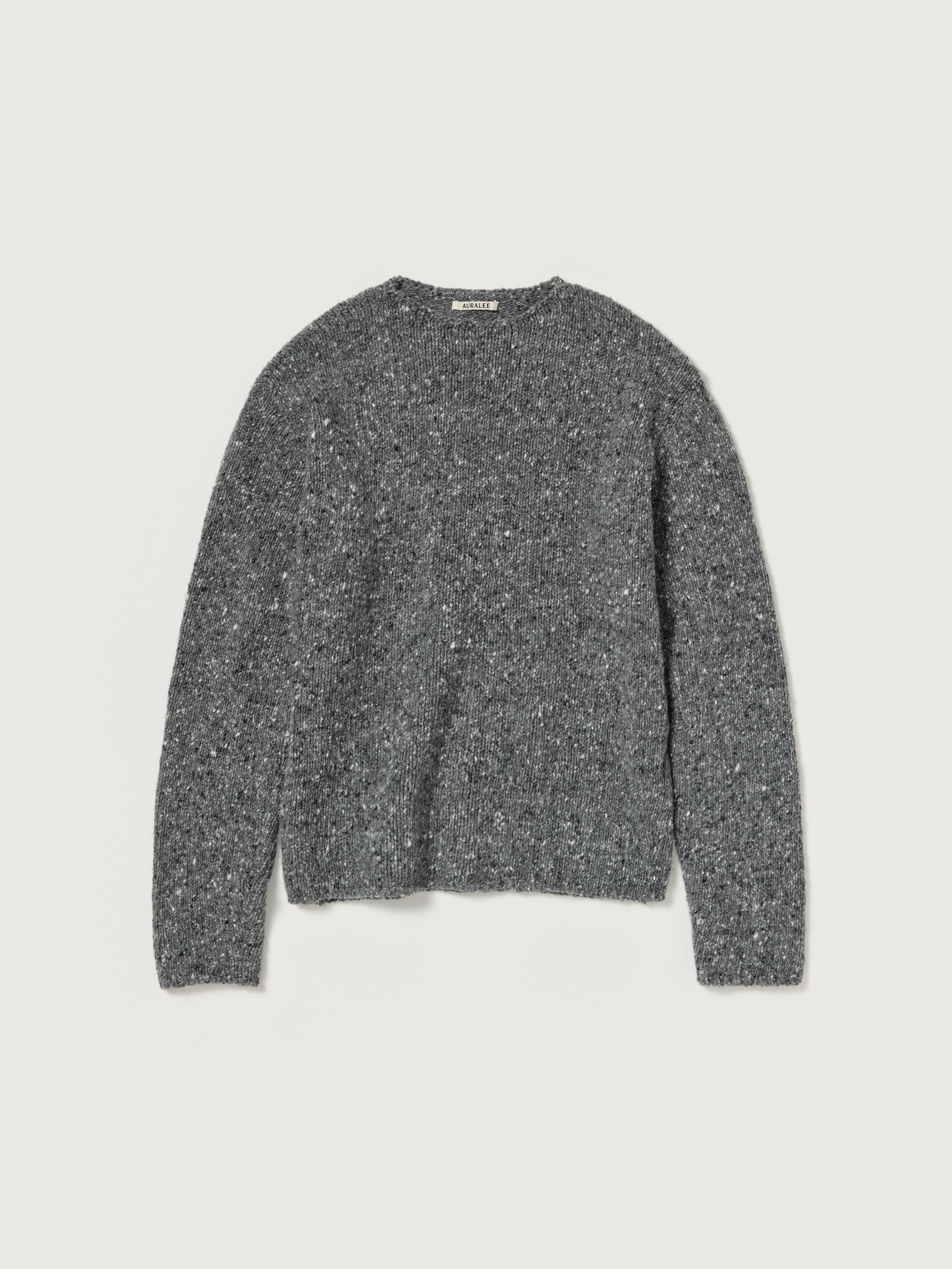 LOW-GAUGE HOMESPUN TWEED KNIT P/O 詳細画像 TOP CHARCOAL 4