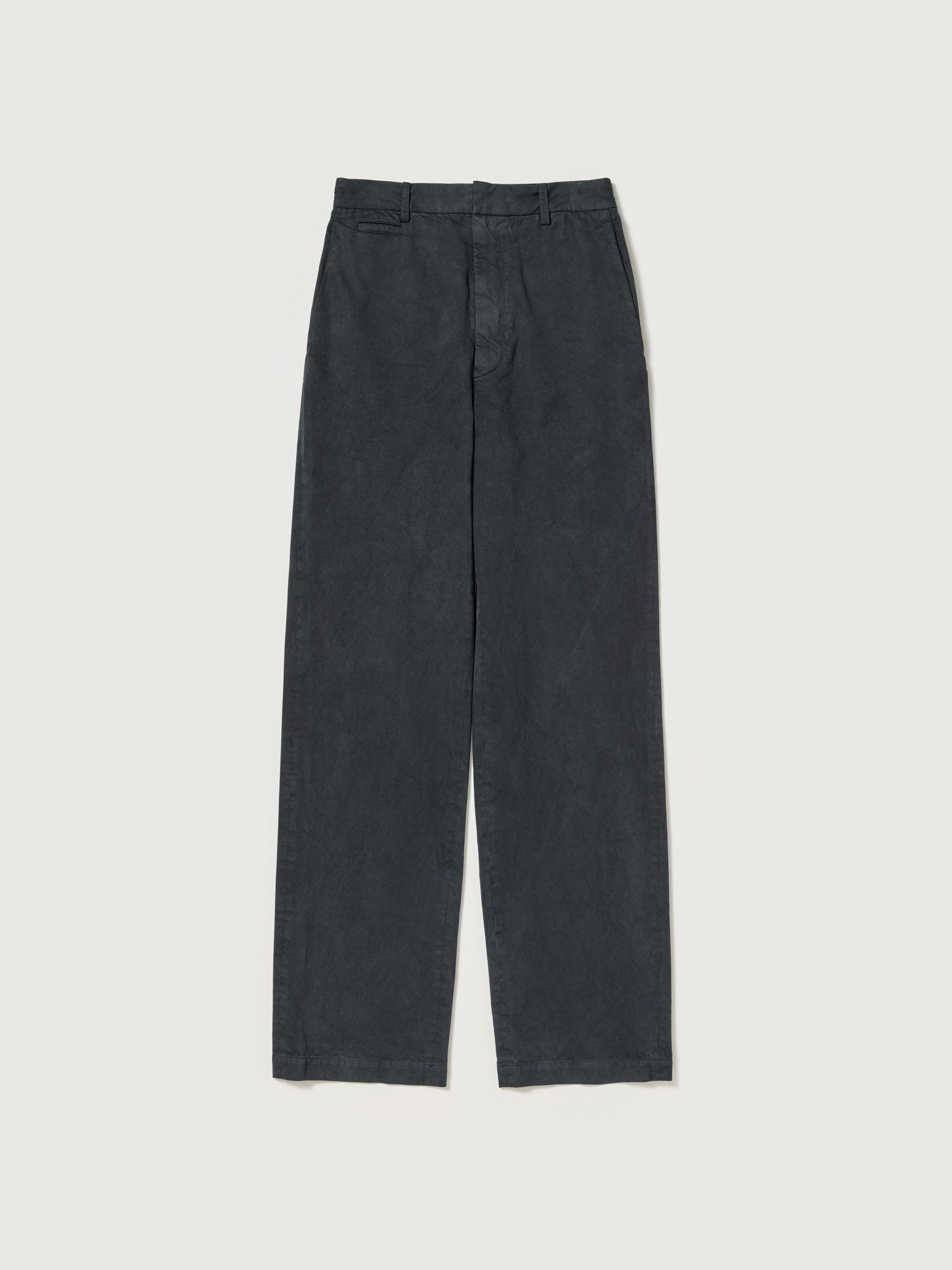GARMENT-DYED FINX CHINO PANTS 詳細画像 BLACK 1