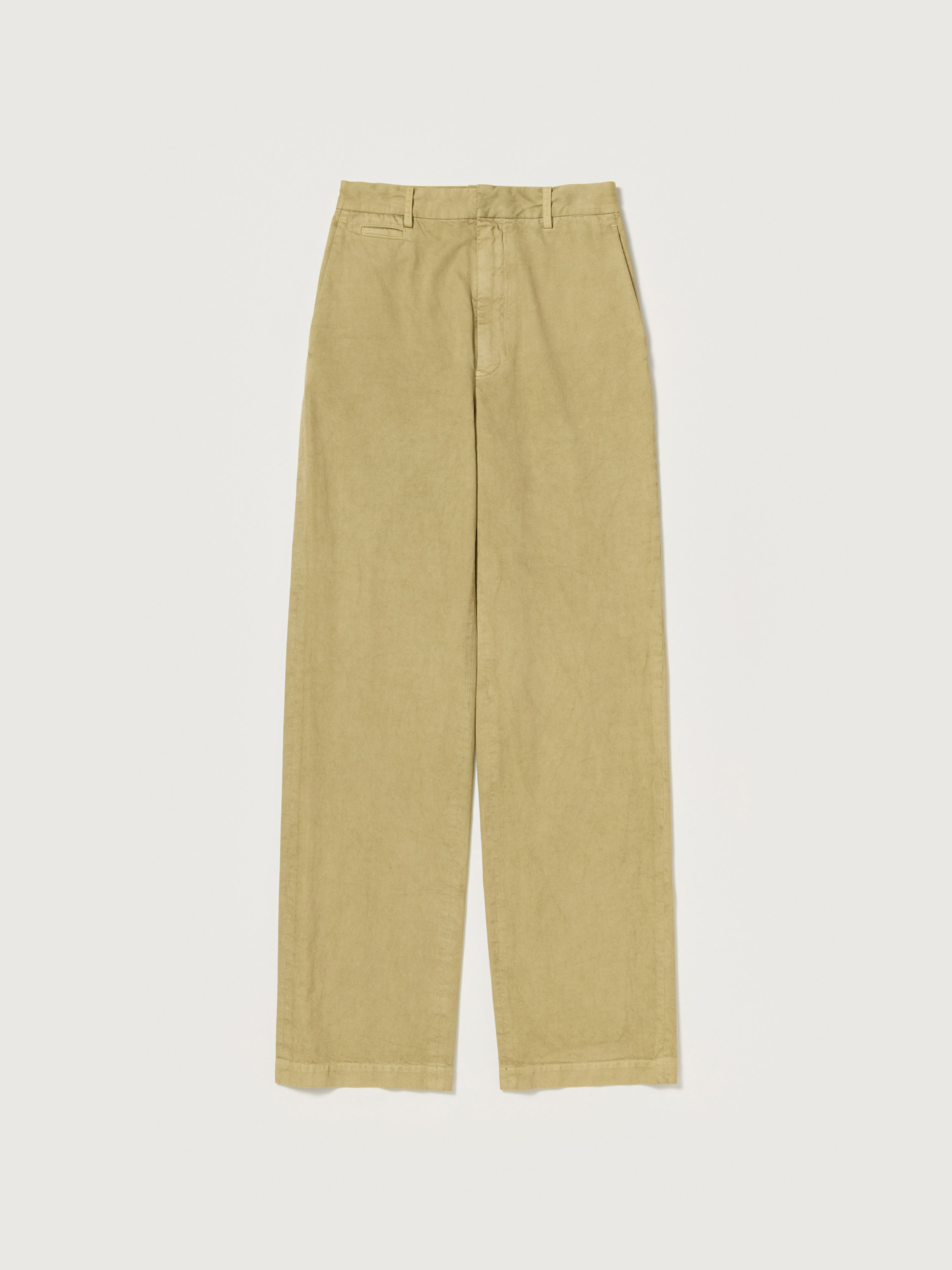 GARMENT-DYED FINX CHINO PANTS 詳細画像 LIGHT BEIGE 5
