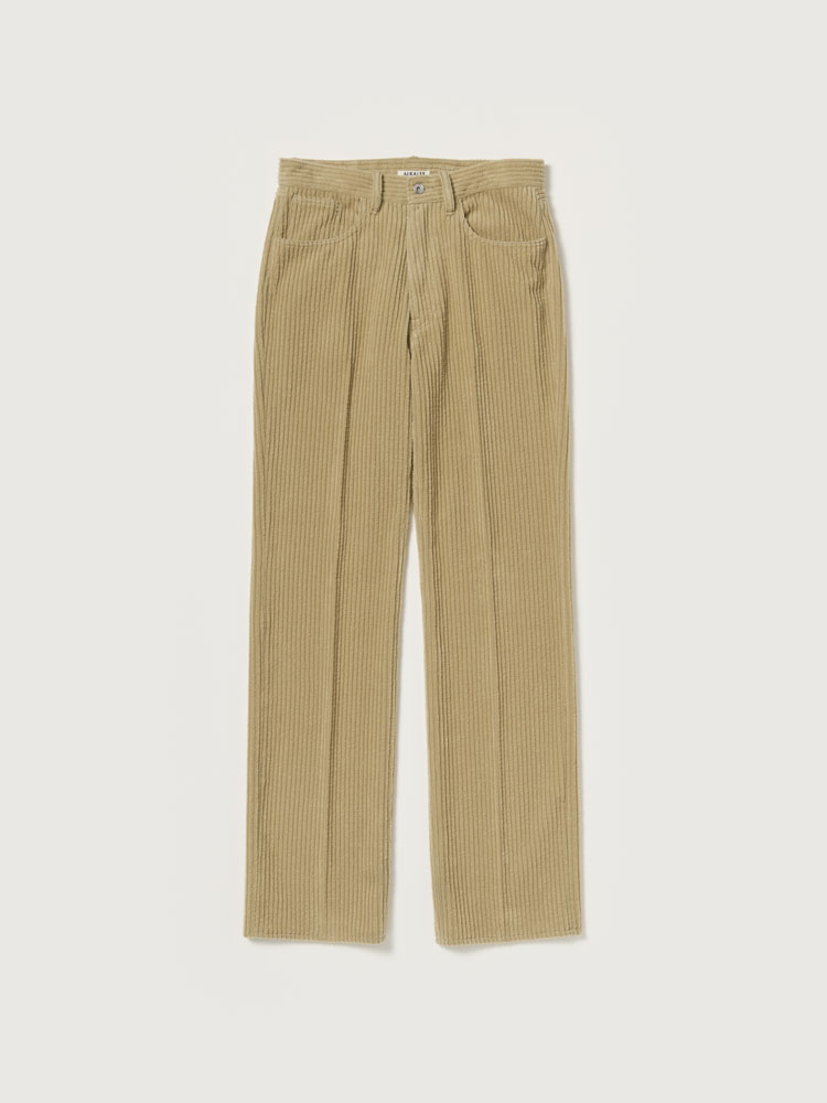 WOOL CASHMERE CORDUROY 5P PANTS