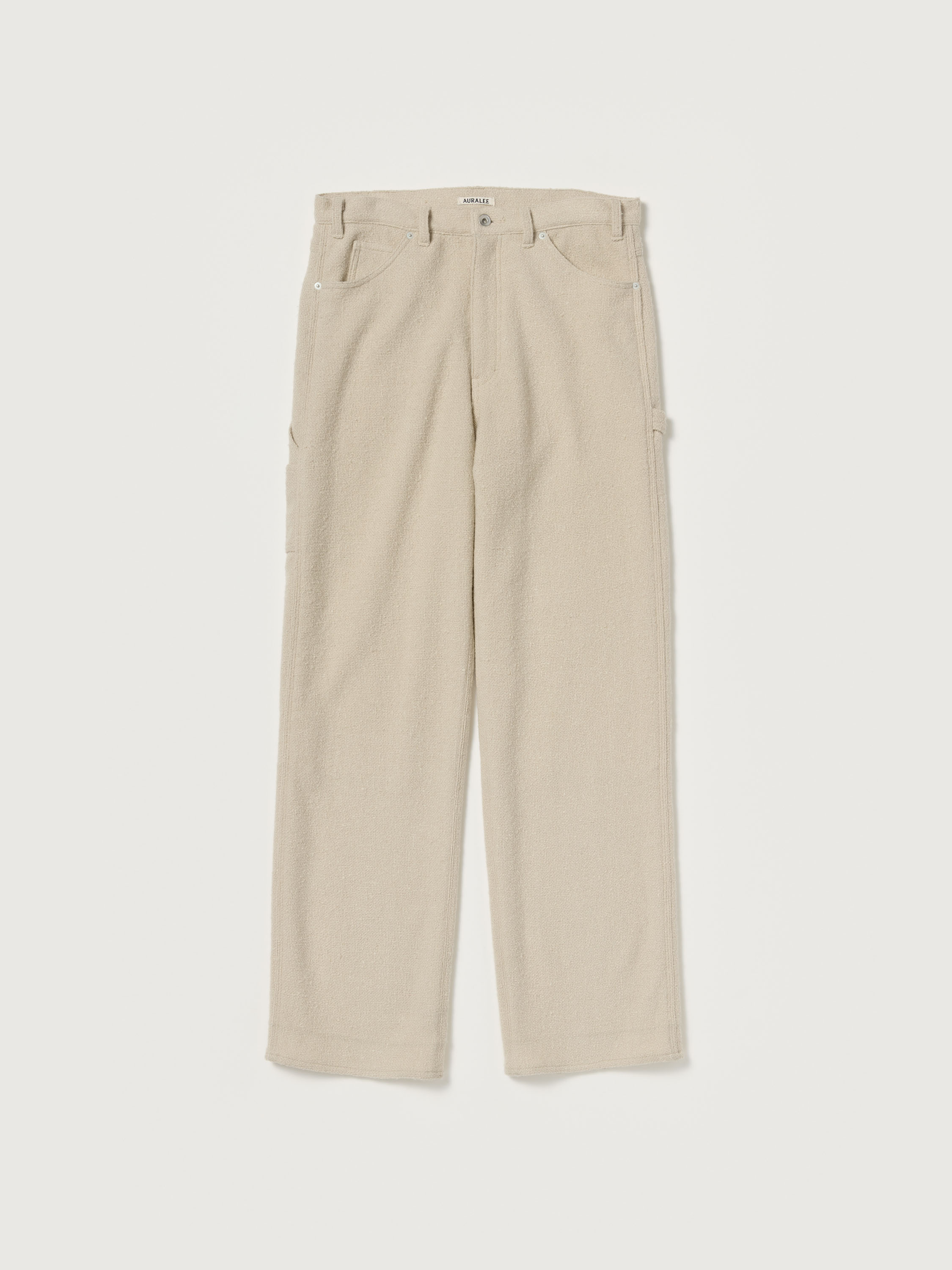 HOMESPUN TWEED PAINTER PANTS 詳細画像 IVORY BEIGE 5