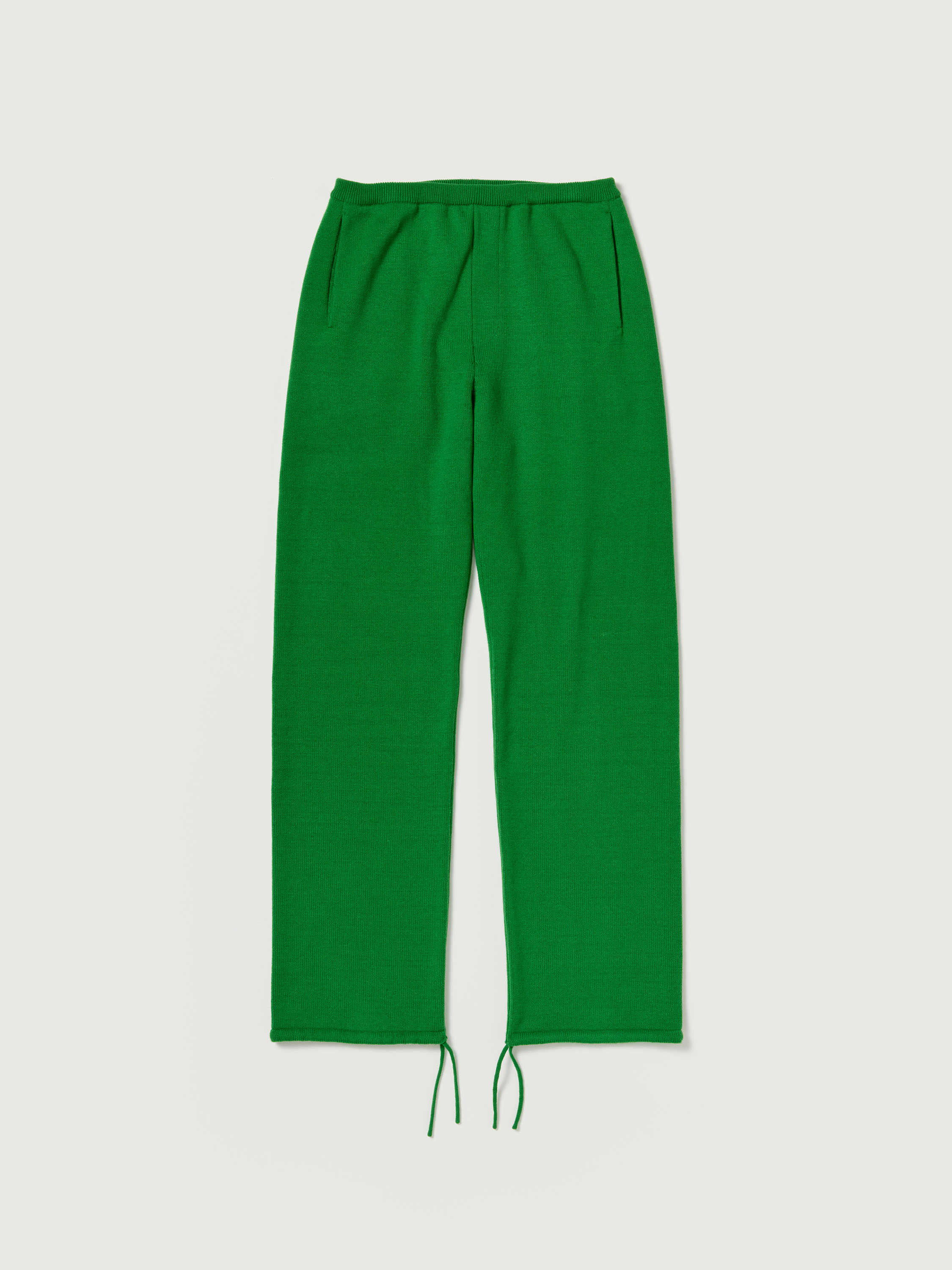 SUPER FINE WOOL KNIT PANTS 詳細画像 GREEN 1
