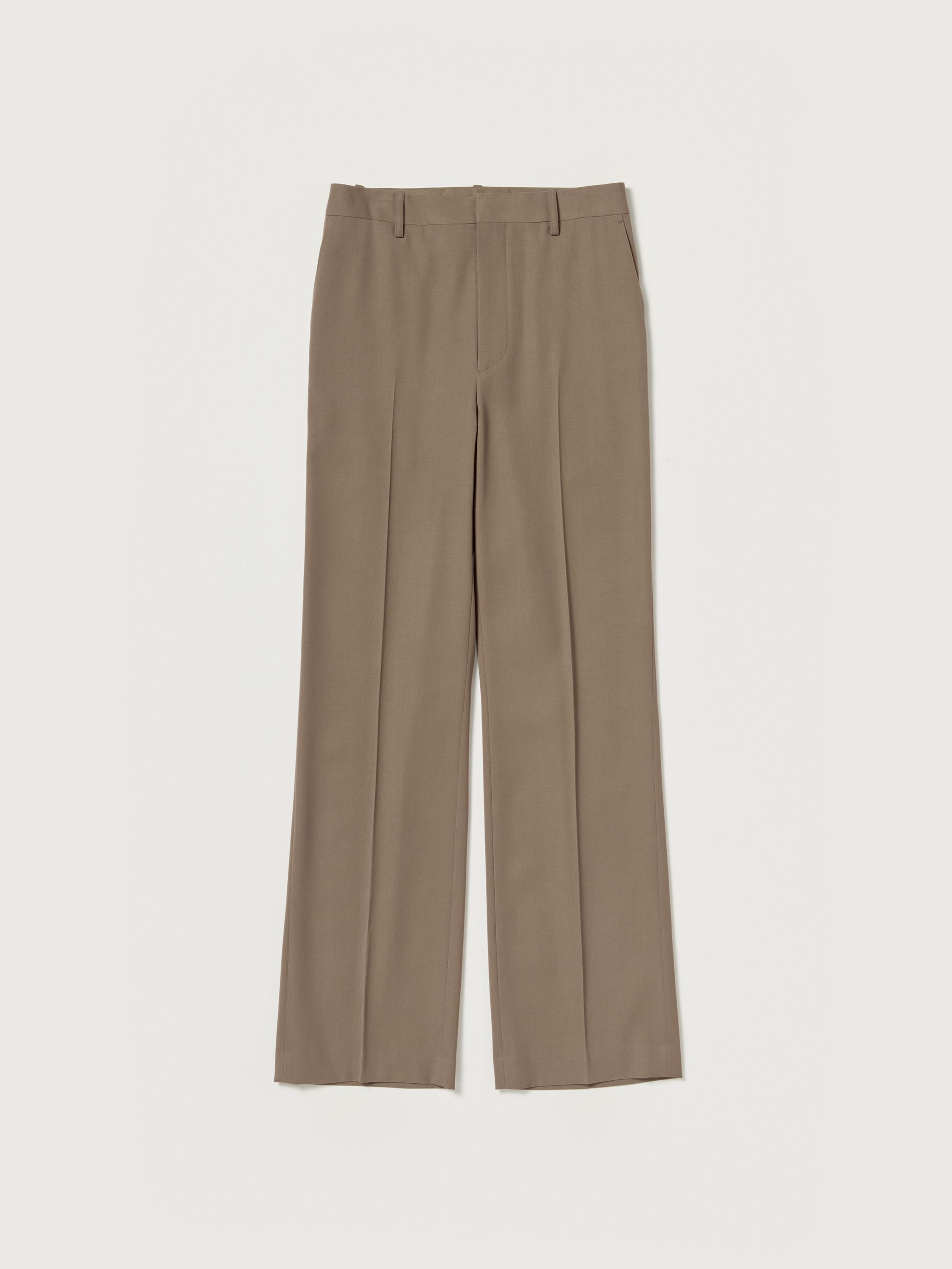 LIGHT WOOL MAX GABARDINE SLACKS 詳細画像 MOCHA BEIGE 1