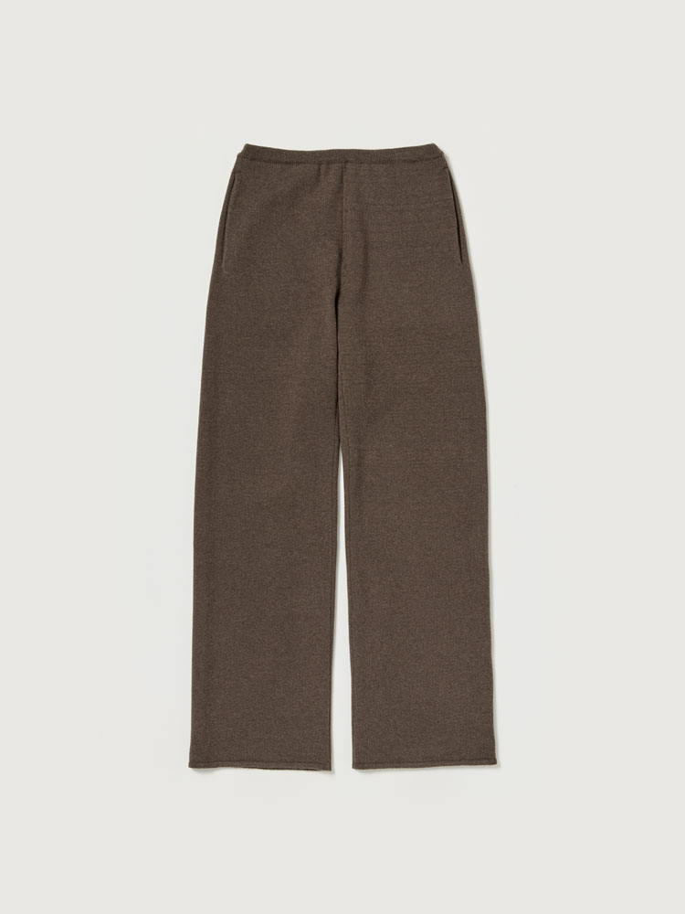 SUPER FINE WOOL KNIT PANTS