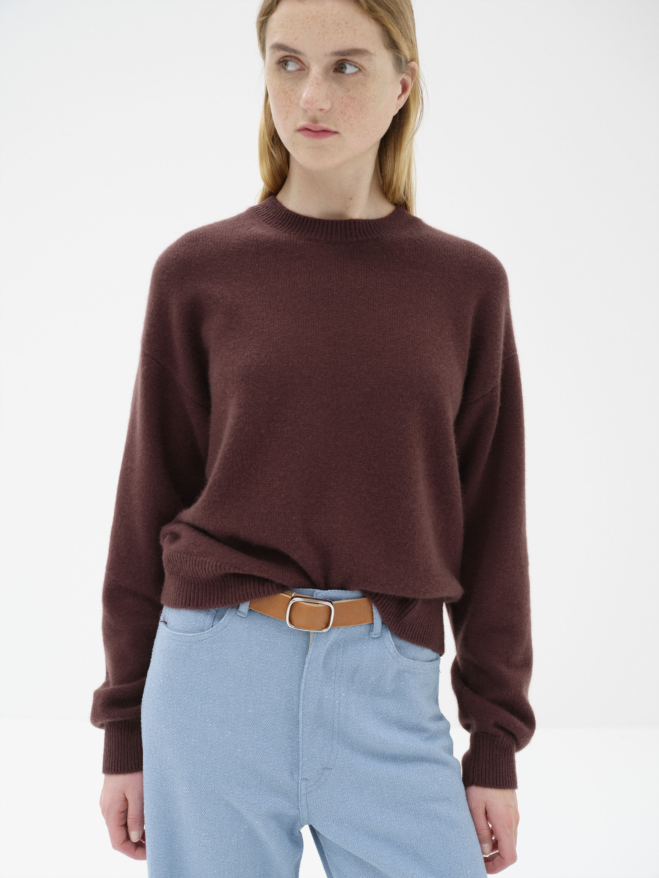 BABY CASHMERE KNIT P/O 詳細画像 RED BROWN 1
