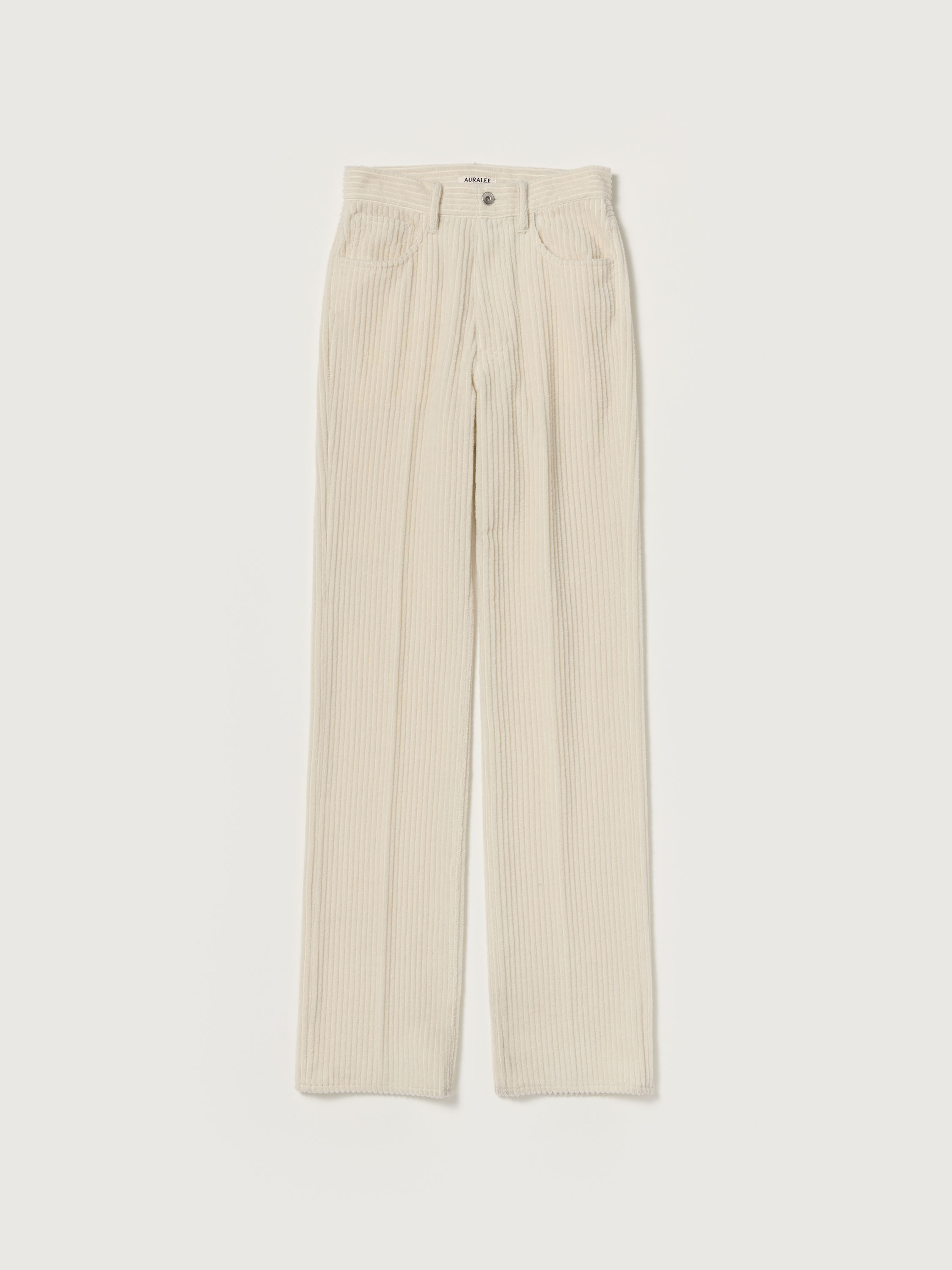 WOOL CASHMERE CORDUROY 5P PANTS 詳細画像 IVORY 1