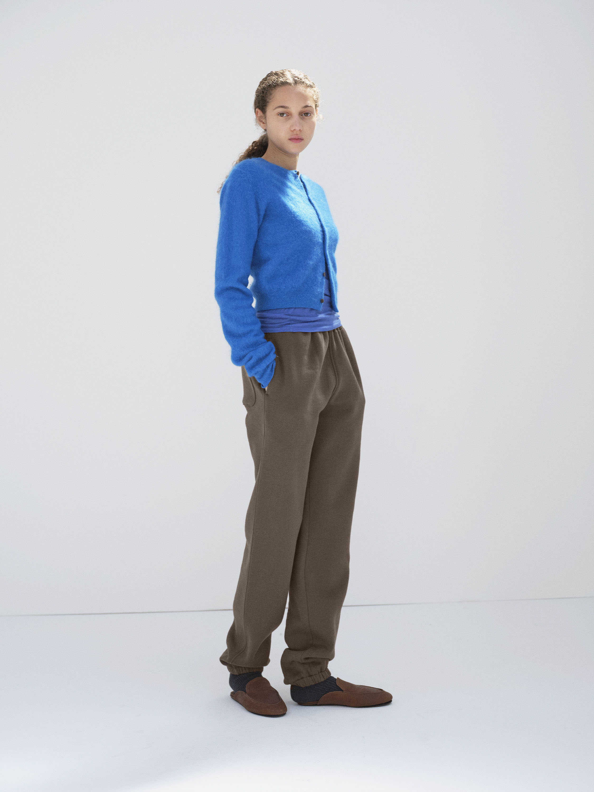 SMOOTH SOFT SWEAT PANTS 詳細画像 DARK BROWN 3
