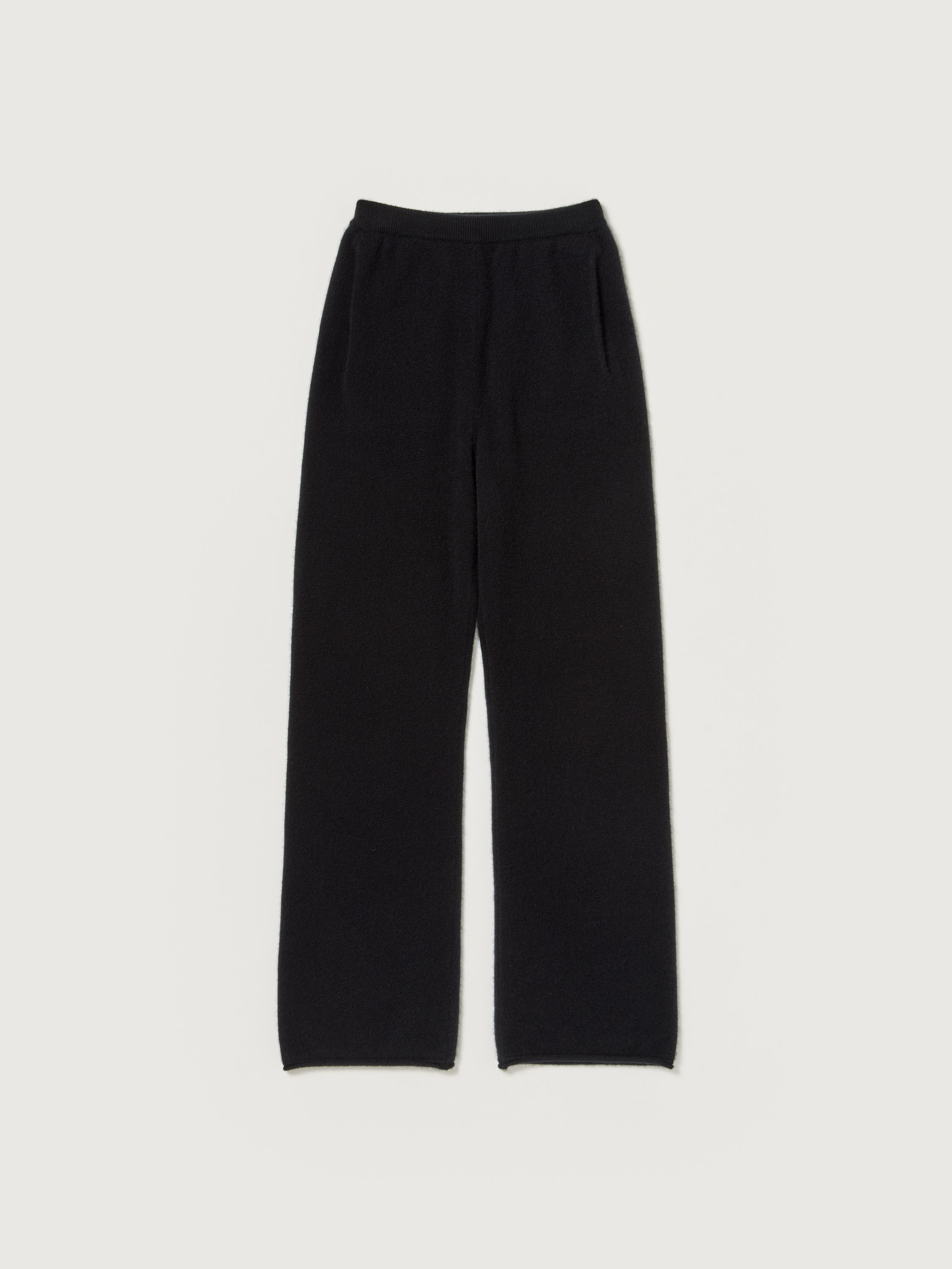 BABY CASHMERE KNIT PANTS 詳細画像 TOP BLACK 5