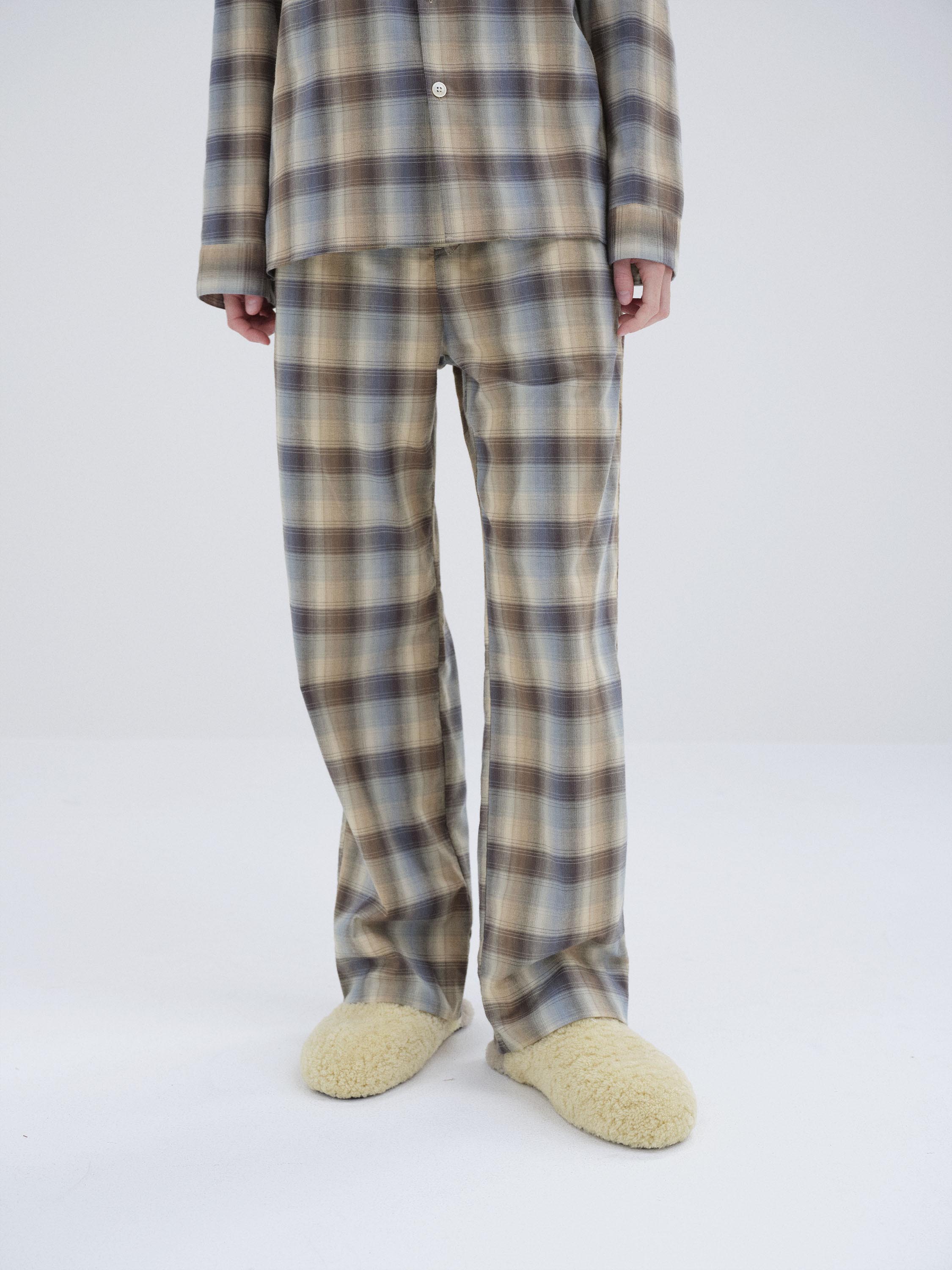 FLANNEL SLEEPWEAR PANTS 詳細画像 DAWN CHECKS 1