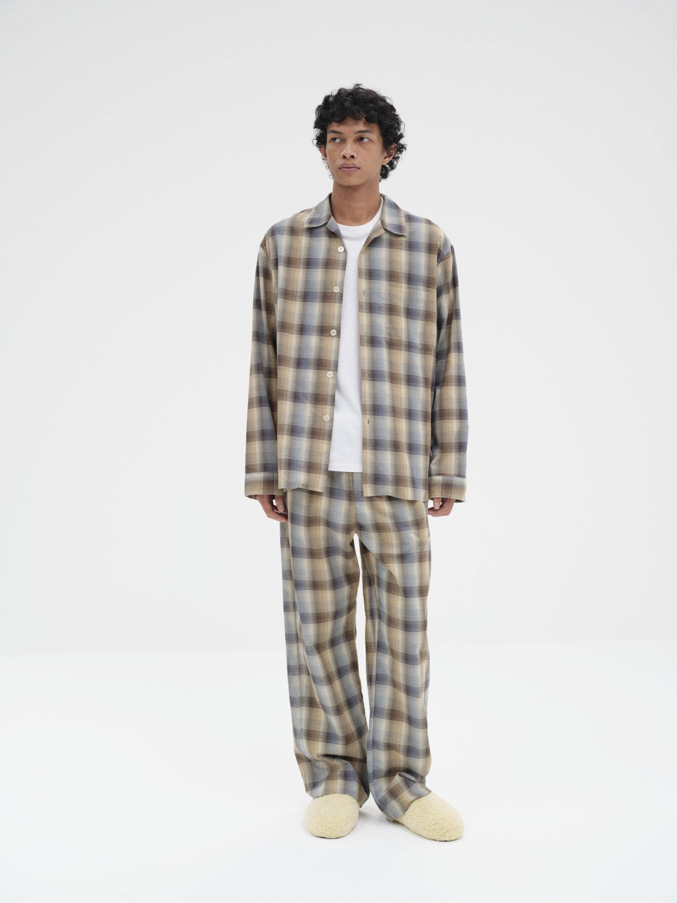 FLANNEL SLEEPWEAR PANTS 詳細画像 DAWN CHECKS 4