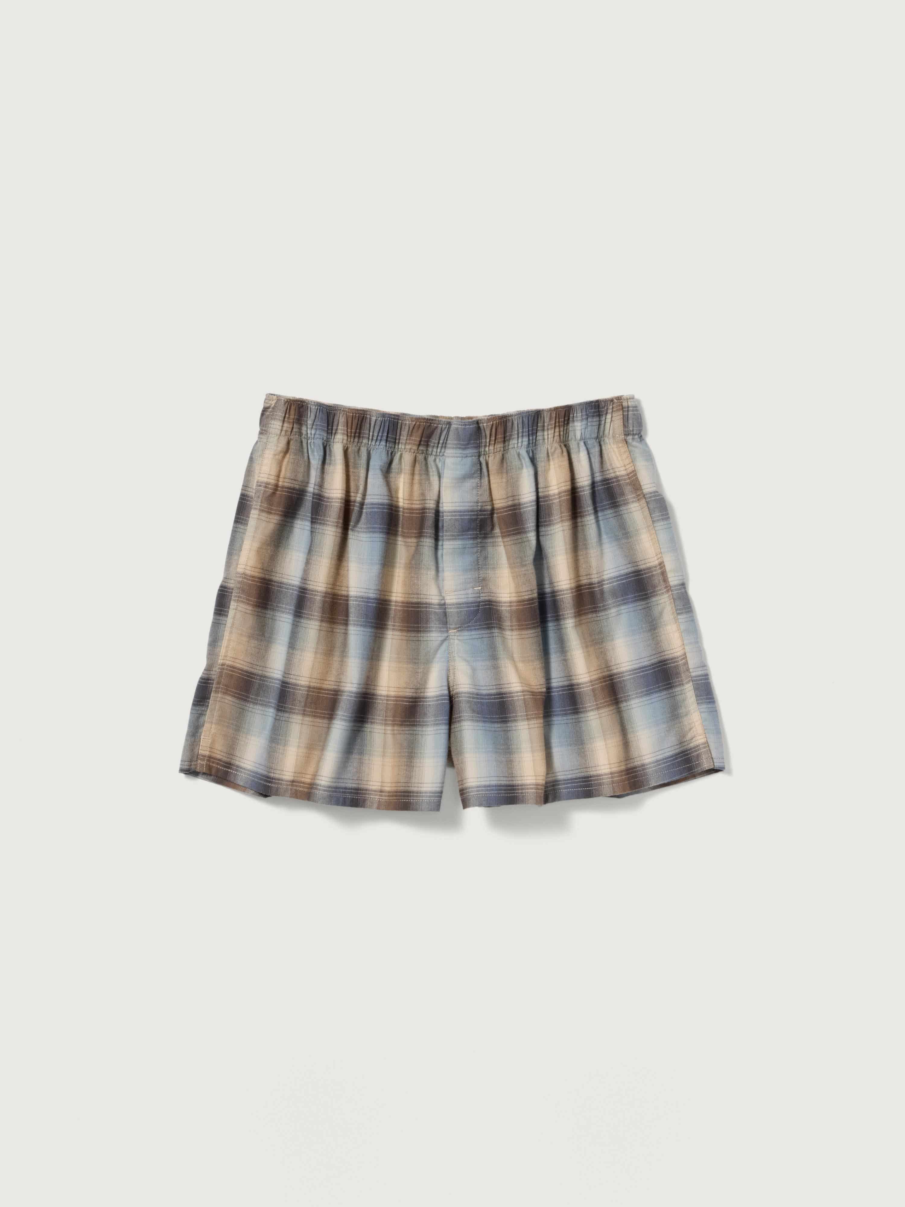 FLANNEL SLEEPWEAR BOXER SHORTS 詳細画像 DAWN CHECKS 5