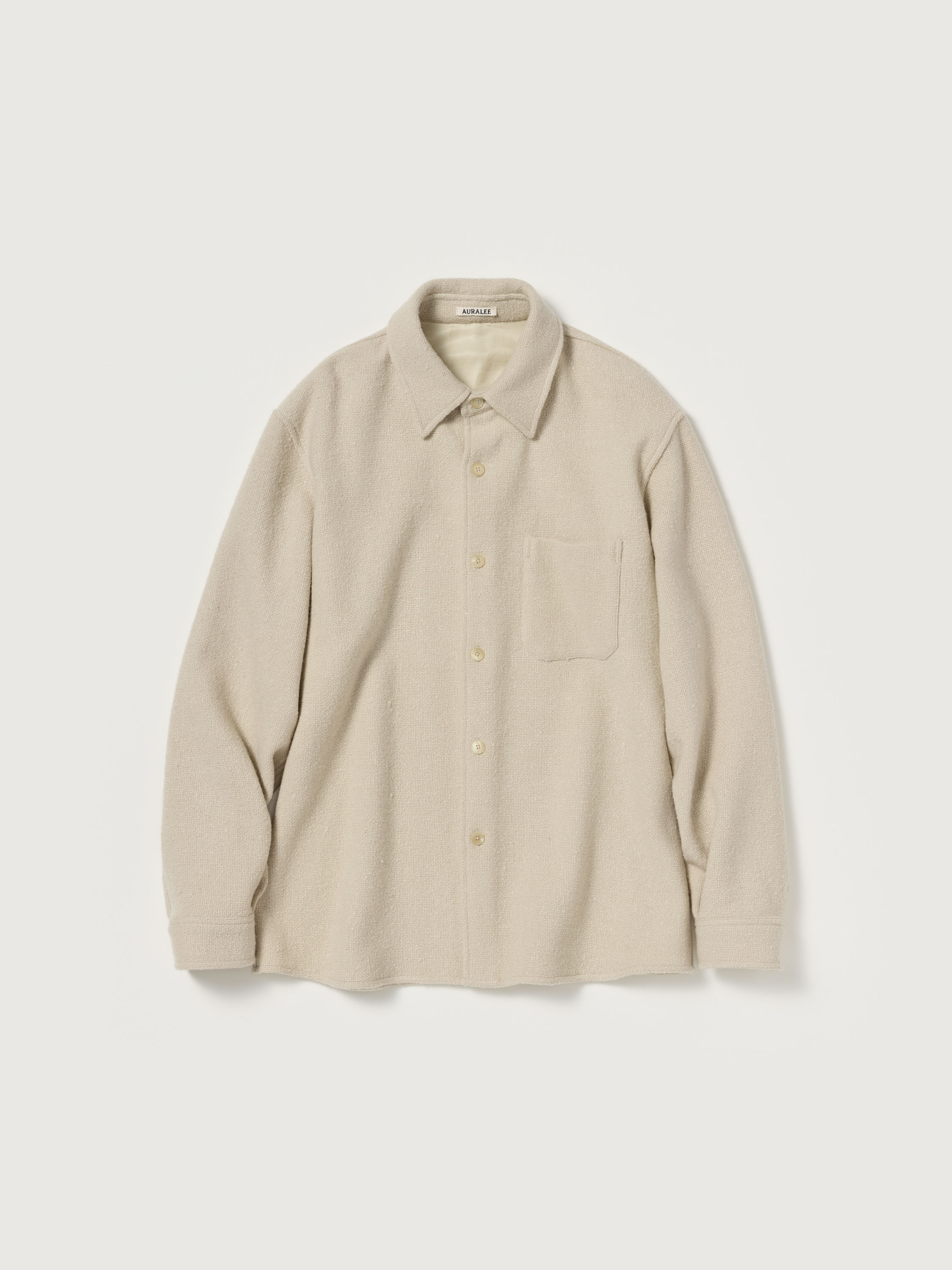 HOMESPUN TWEED SHIRT BLOUSON 詳細画像 IVORY BEIGE 1