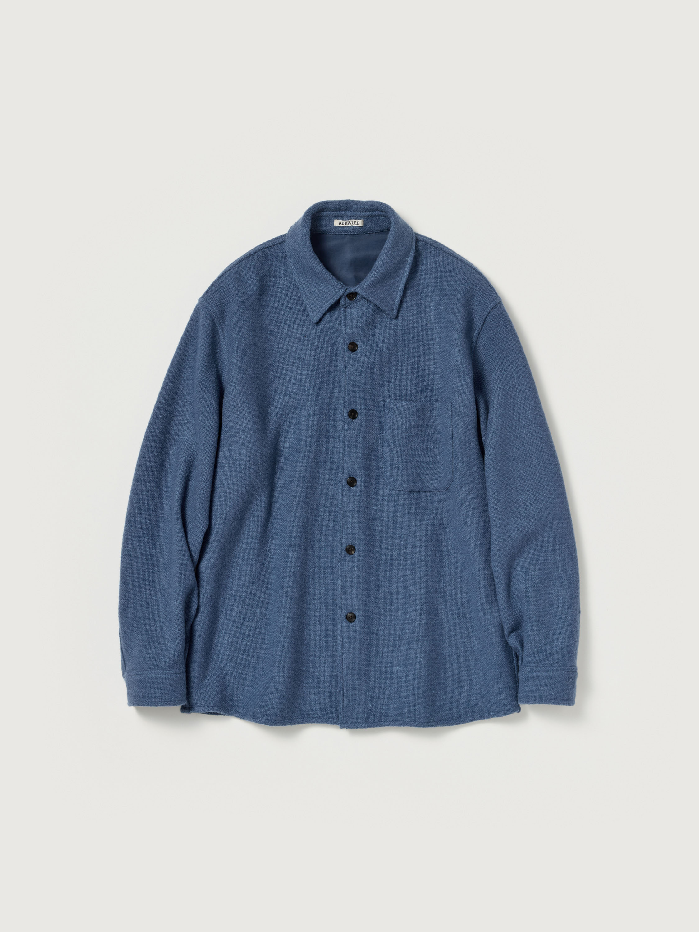 HOMESPUN TWEED SHIRT BLOUSON 詳細画像 DUSTY BLUE 1