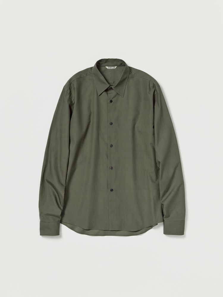 WASHED FINX TWILL SLIM SHIRT