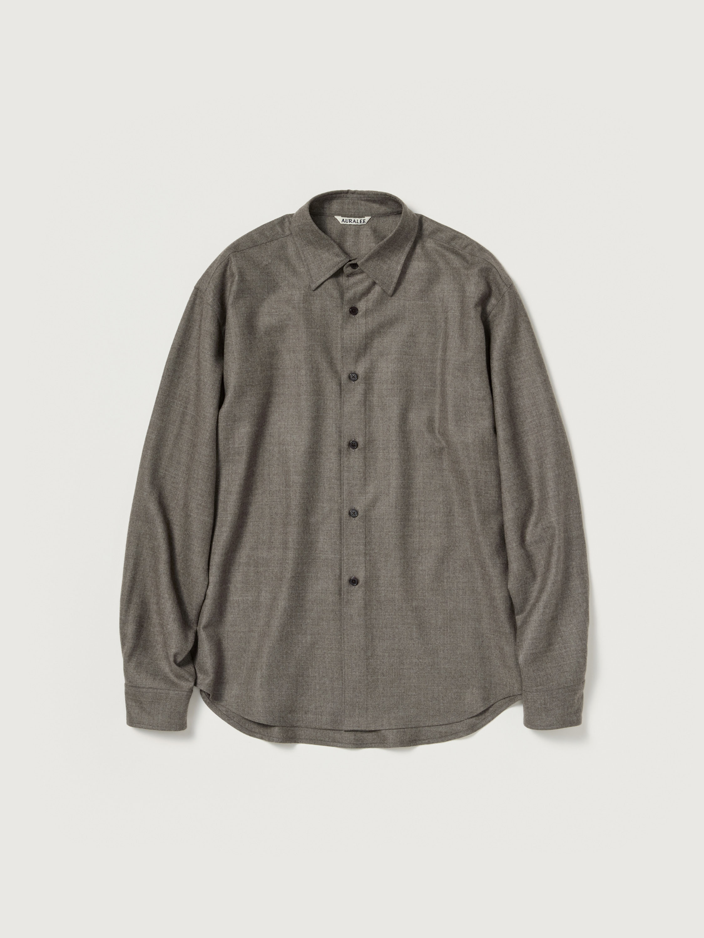 SUPER LIGHT WOOL SHIRT 詳細画像 TOP BROWN 1