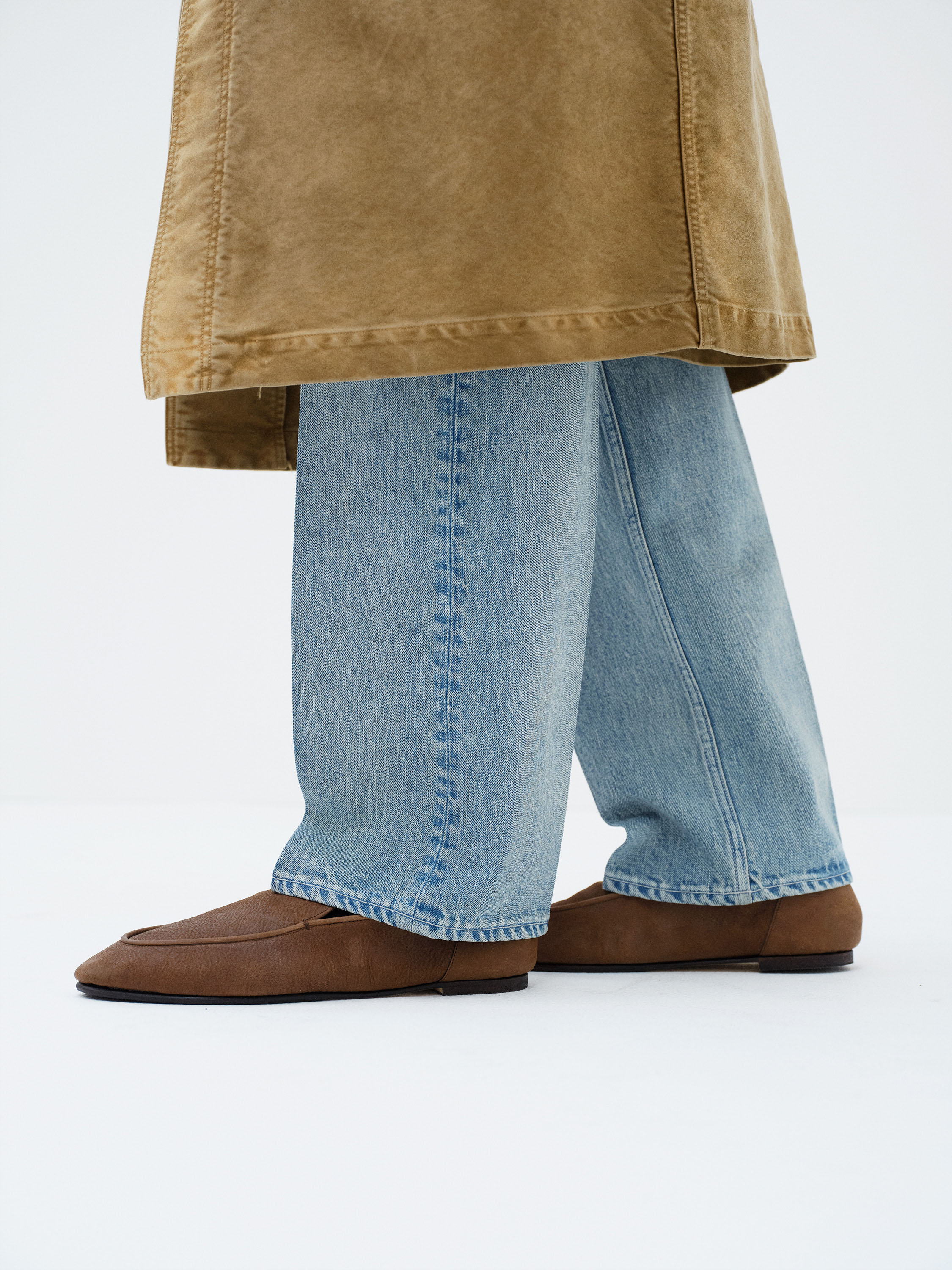 HORSEHIDE LEATHER LOAFERS 詳細画像 BROWN 3